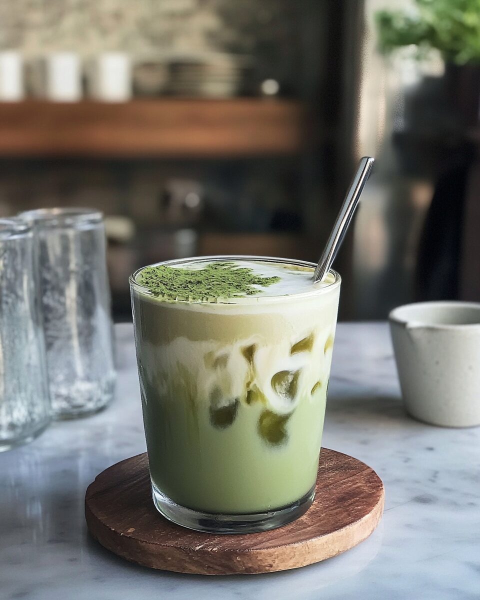 Matcha Iced Latte