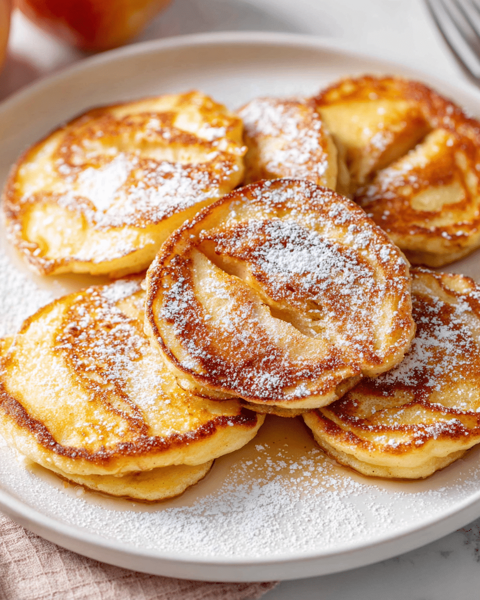 Apple Ring Pancakes