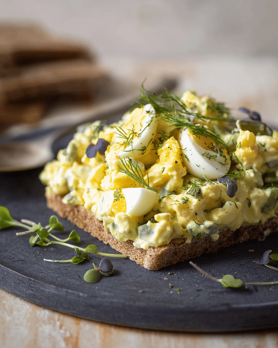 Dill Pickle Egg Salad
