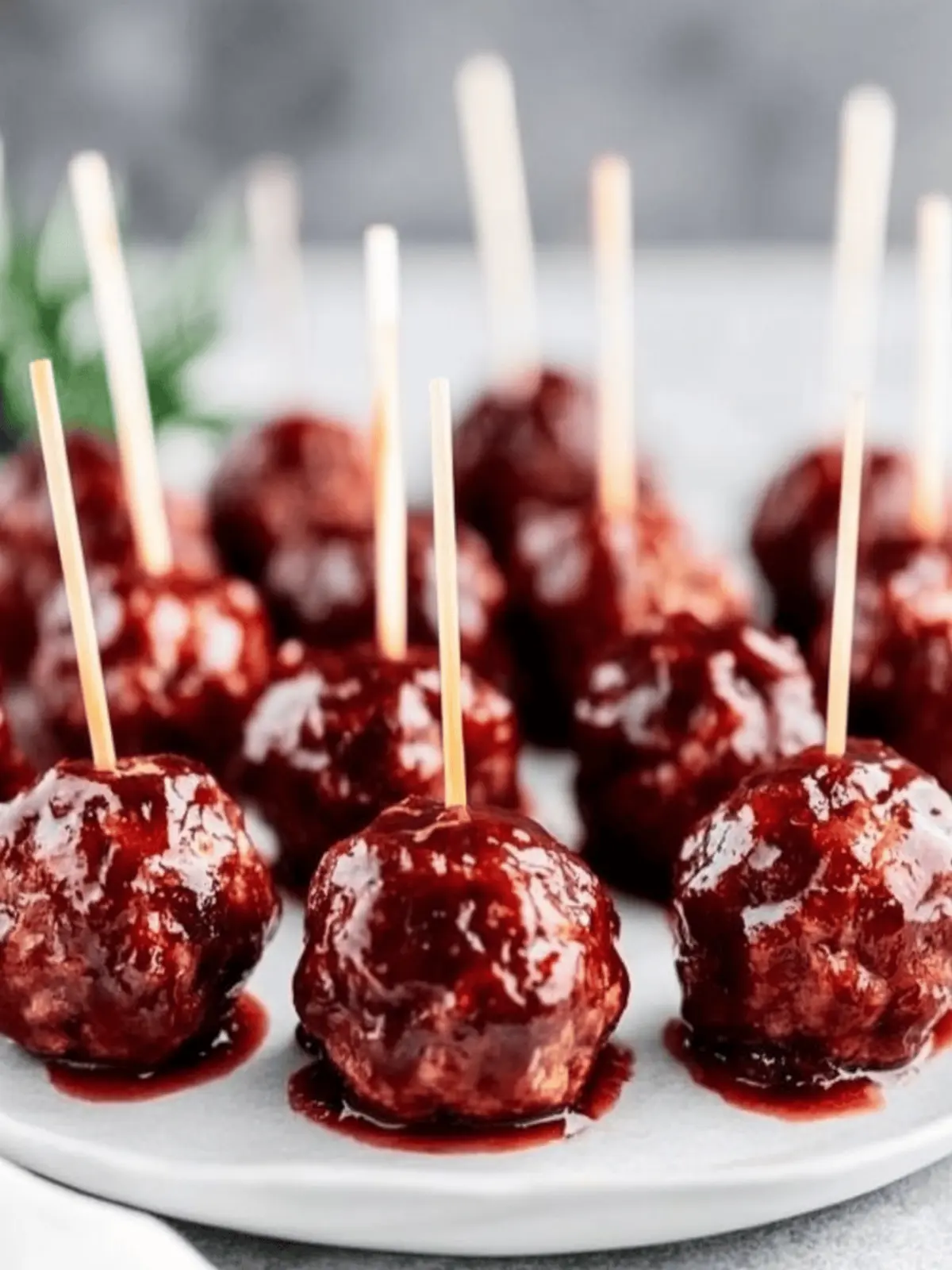 Mouthwatering Slow Cooker Sweet & Spicy BBQ Cranberry Turkey Meatballs 5 Slow Cooker Sweet & Spicy BBQ Cranberry Turkey Meatballs
