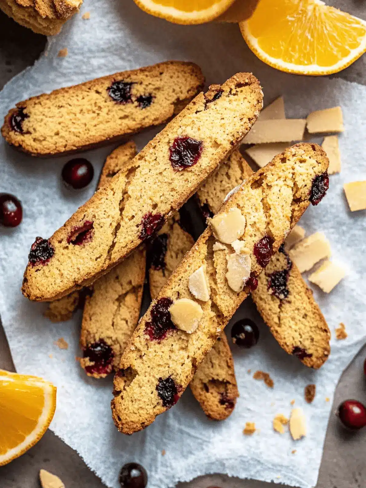 Orange Cranberry Biscotti