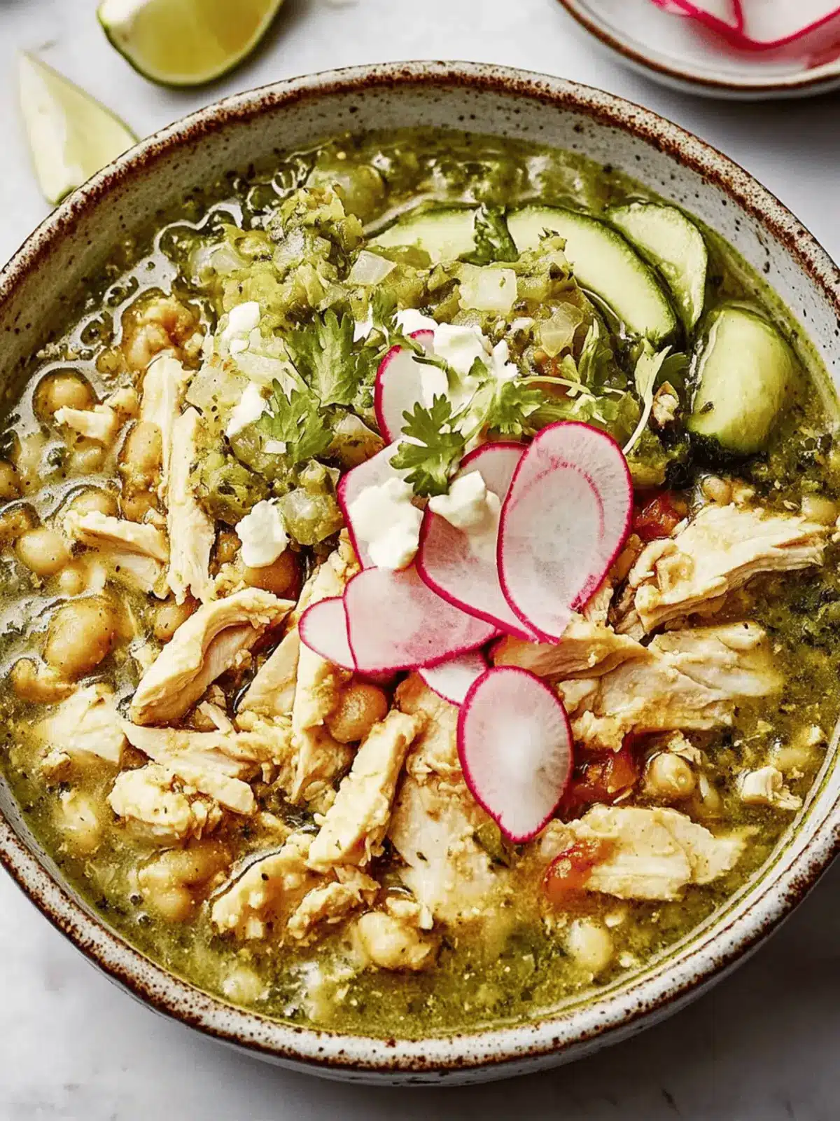Savory Turkey Pozole Verde: Transform Your Leftovers Delightfully 2 Turkey Pozole Verde