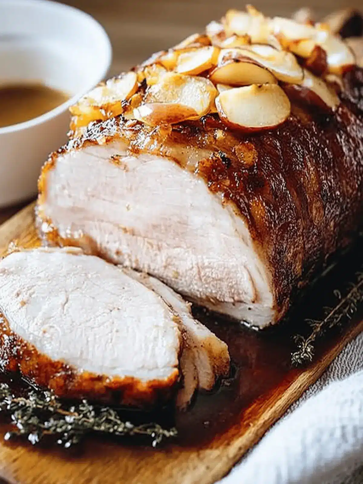 Pork Roast with Apple Brandy Glaze for an Autumn Feast 5 Pork Roast with Apple Brandy Glaze