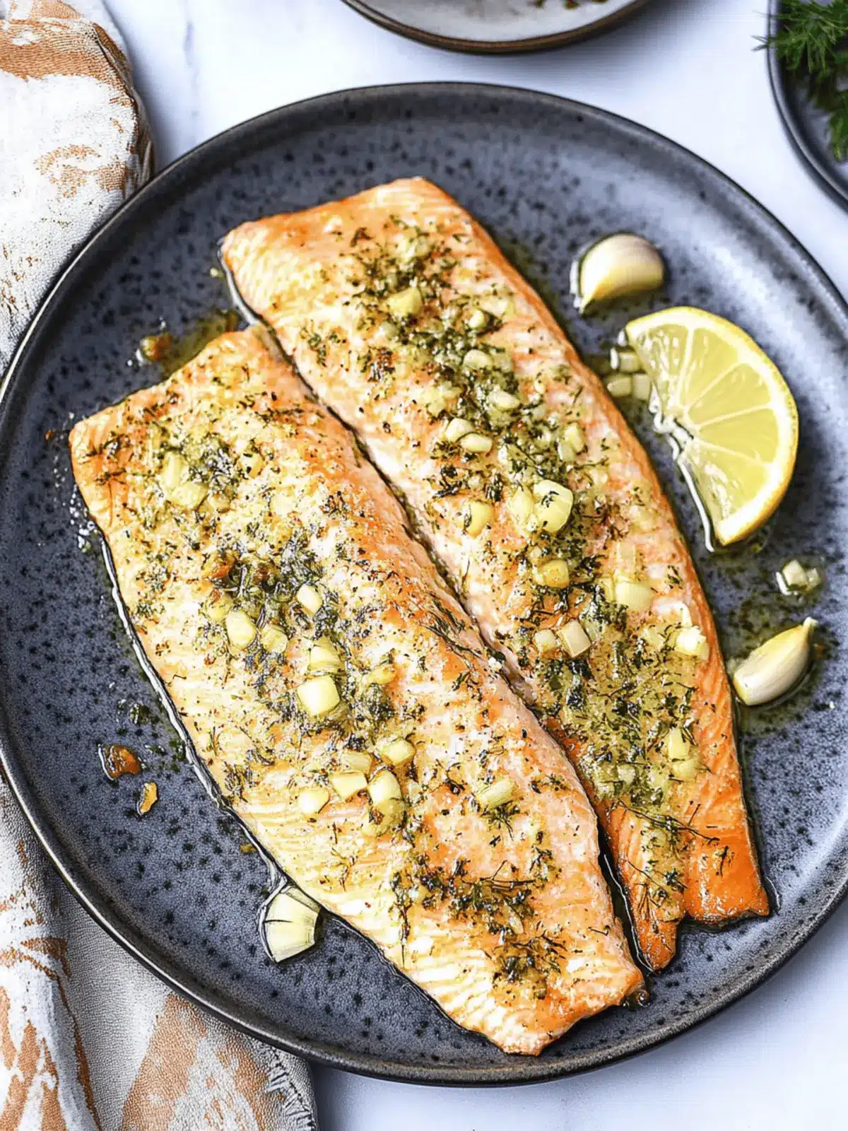 Baked Rainbow Trout with Garlic Butter for Easy Gourmet Nights 4 Baked Rainbow Trout With Garlic Butter