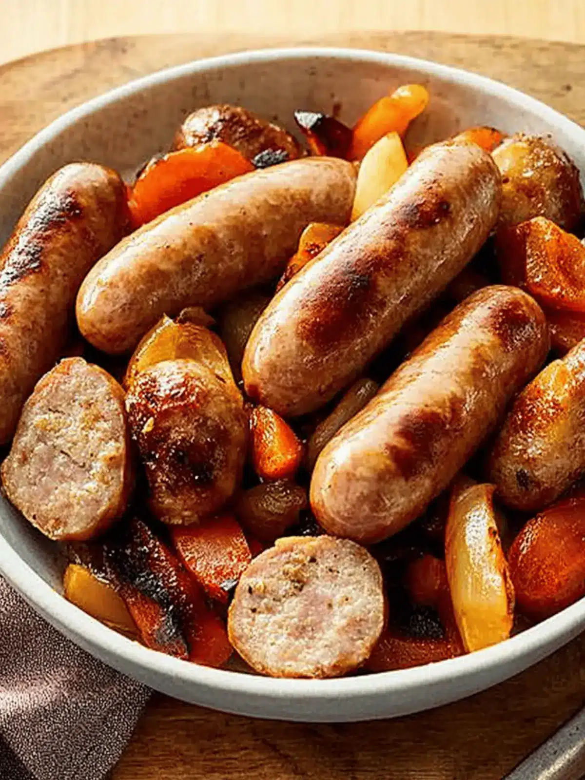 Savory Bratwurst Dinner: Easy Foil Packet Recipe for Family Fun 5 Bratwurst Dinner