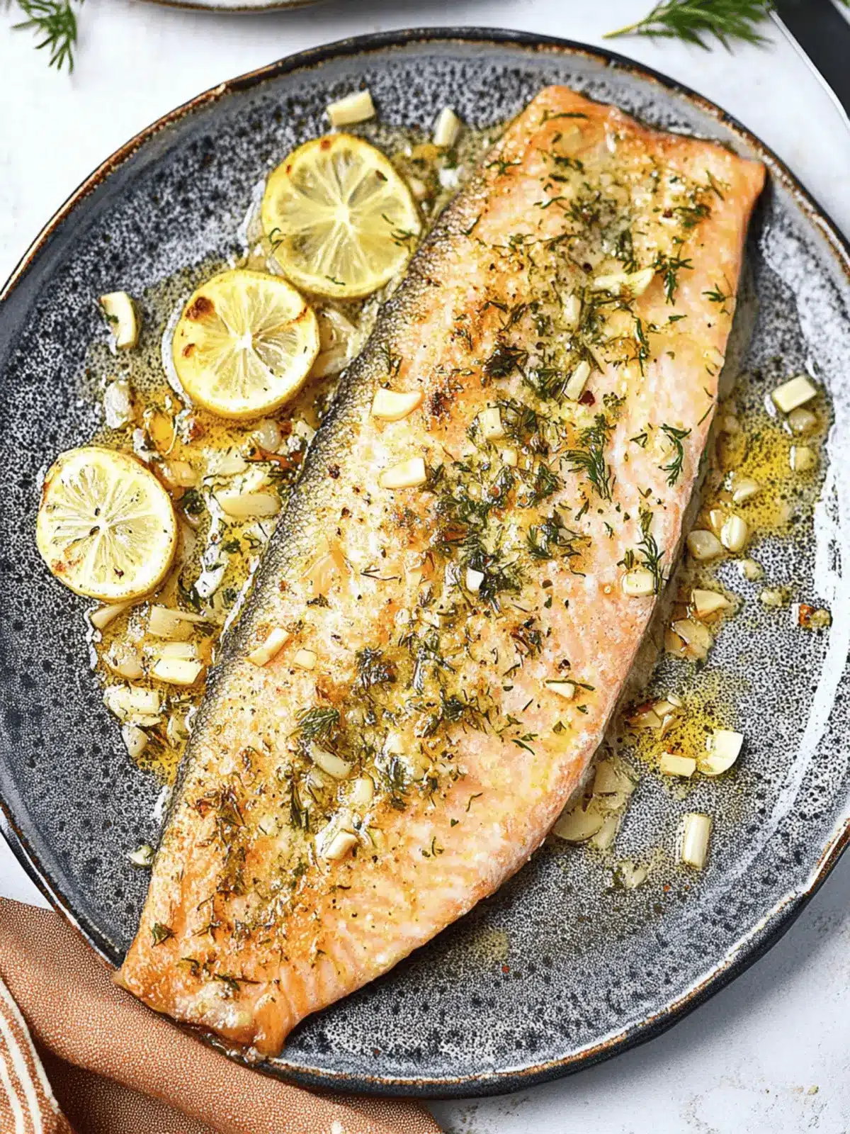 Baked Rainbow Trout with Garlic Butter for Easy Gourmet Nights 3 Baked Rainbow Trout With Garlic Butter