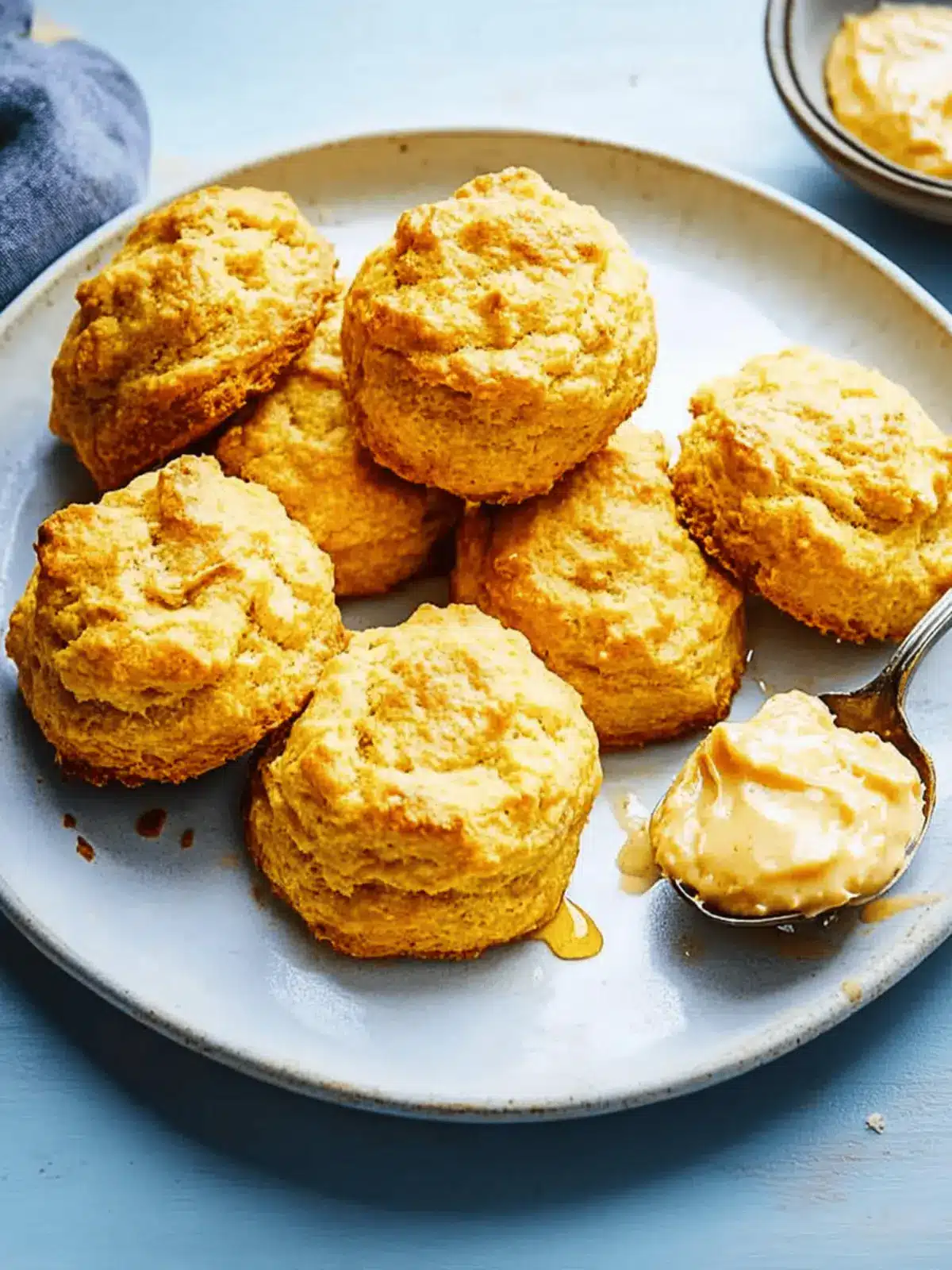 Fluffy Pumpkin Biscuits With Honey Butter for Cozy Mornings 4 Pumpkin Biscuits With Honey Butter