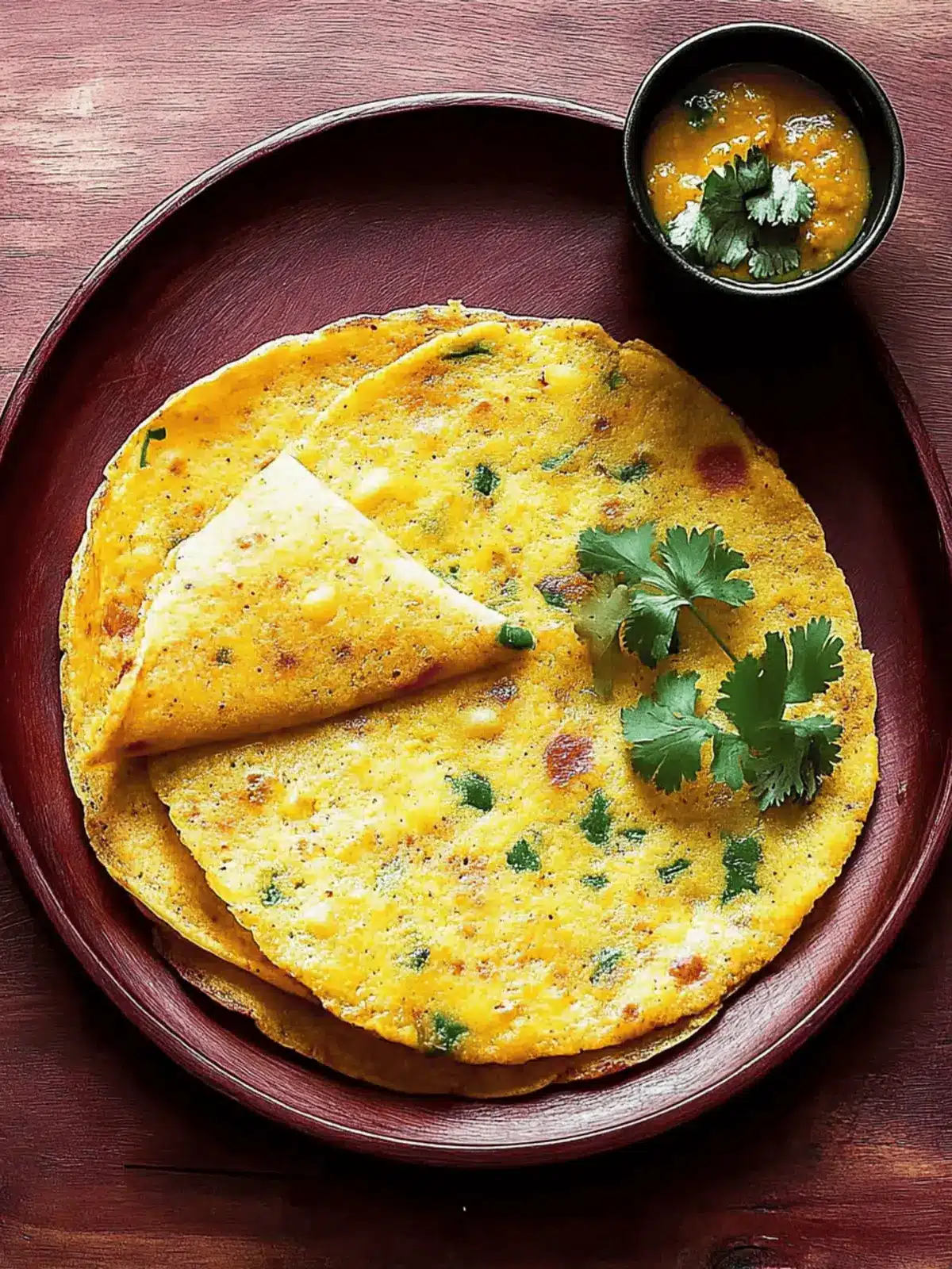 Crispy Besan Chilla: A Flavor-Packed Vegan Delight 2 Besan Chilla