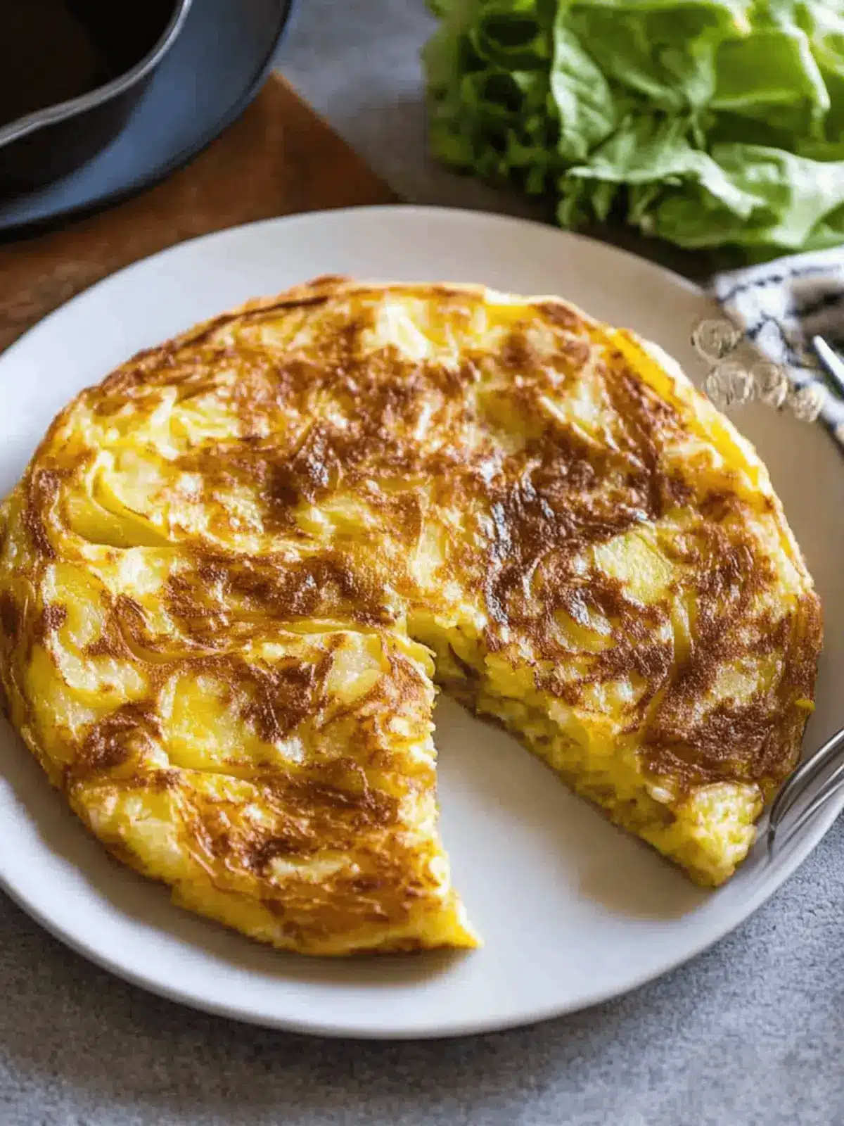 Tortilla de Patatas: A Simple, Savory Spanish Delight 2 Tortilla de Patatas