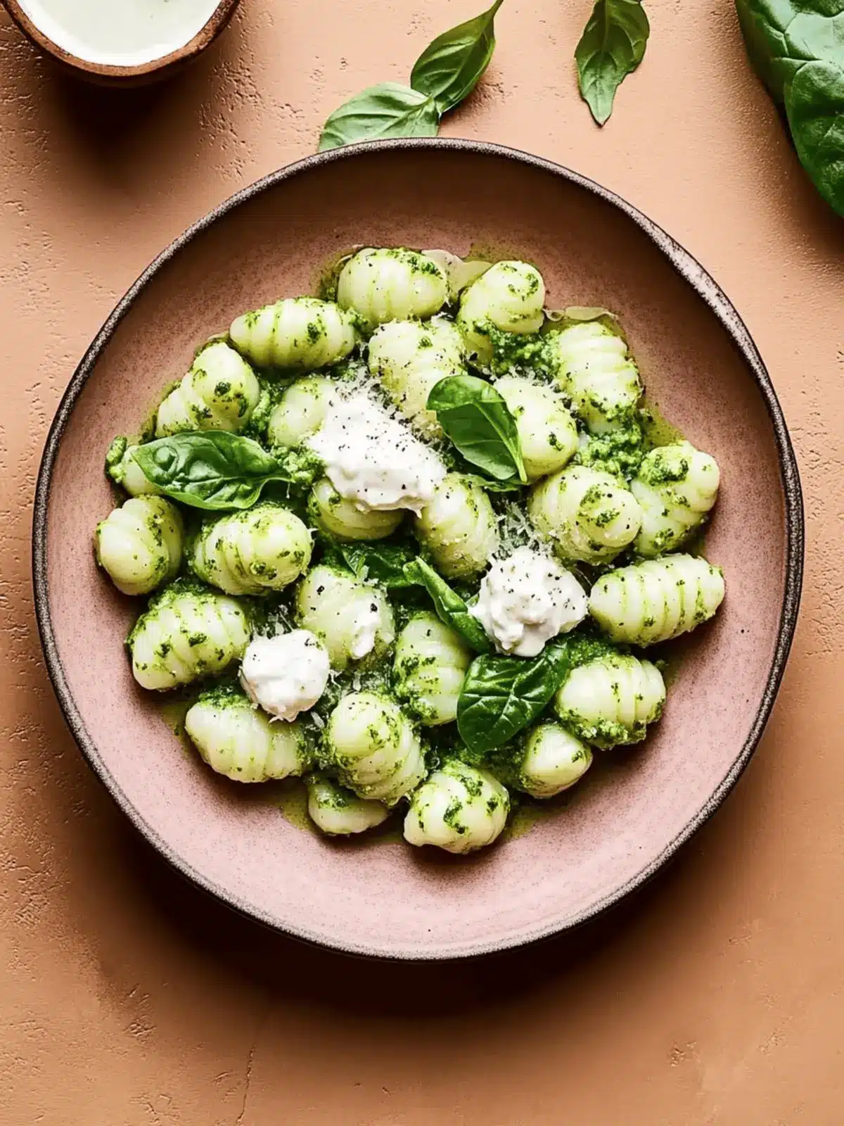 Elevate Dinner with Creamy Spinach Pesto Gnocchi Bliss 2 Spinach Pesto Gnocchi