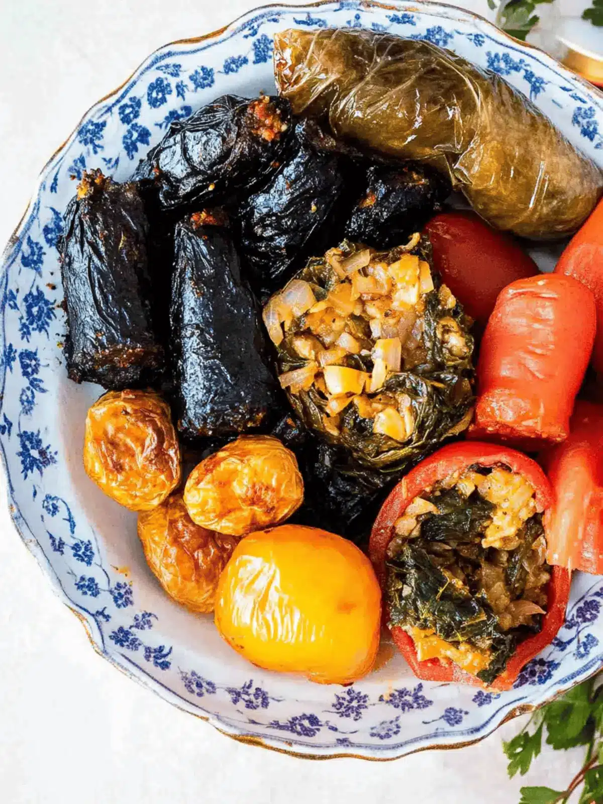 Delicious Iraqi Dolma: A Flavor-Packed Middle Eastern Delight 4 Iraqi Dolma (Middle Eastern Stuffed Vegetables)