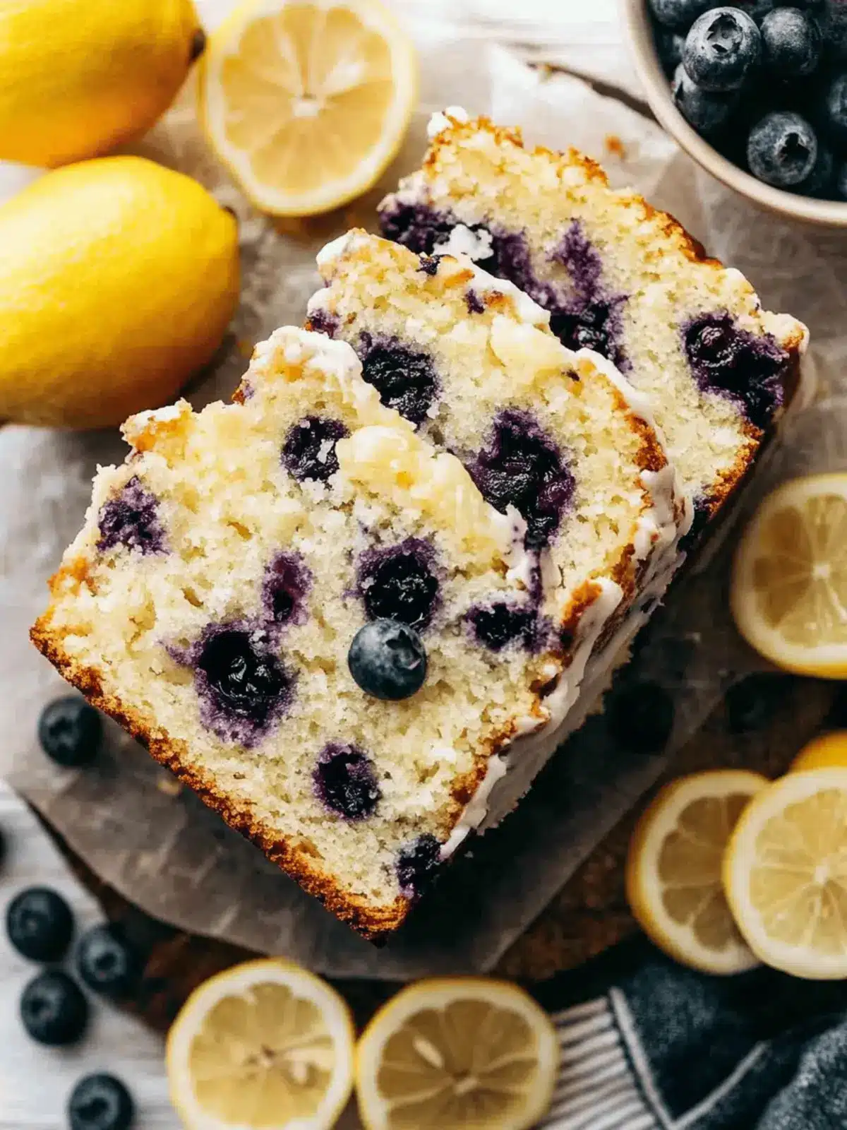 Zesty Lemon Blueberry Loaf That Brightens Your Day 5 Lemon Blueberry Loaf
