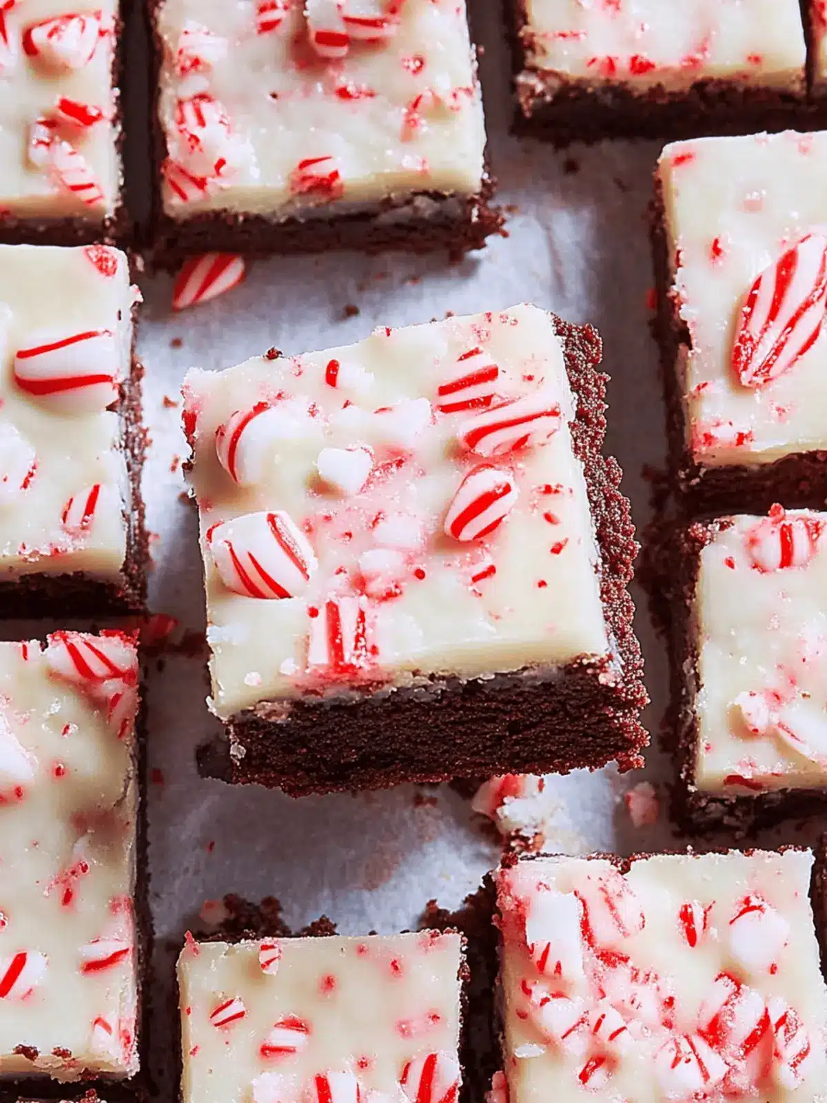 Peppermint Bark Brownies: A Festive Treat to Savor 2 Peppermint Bark Brownies