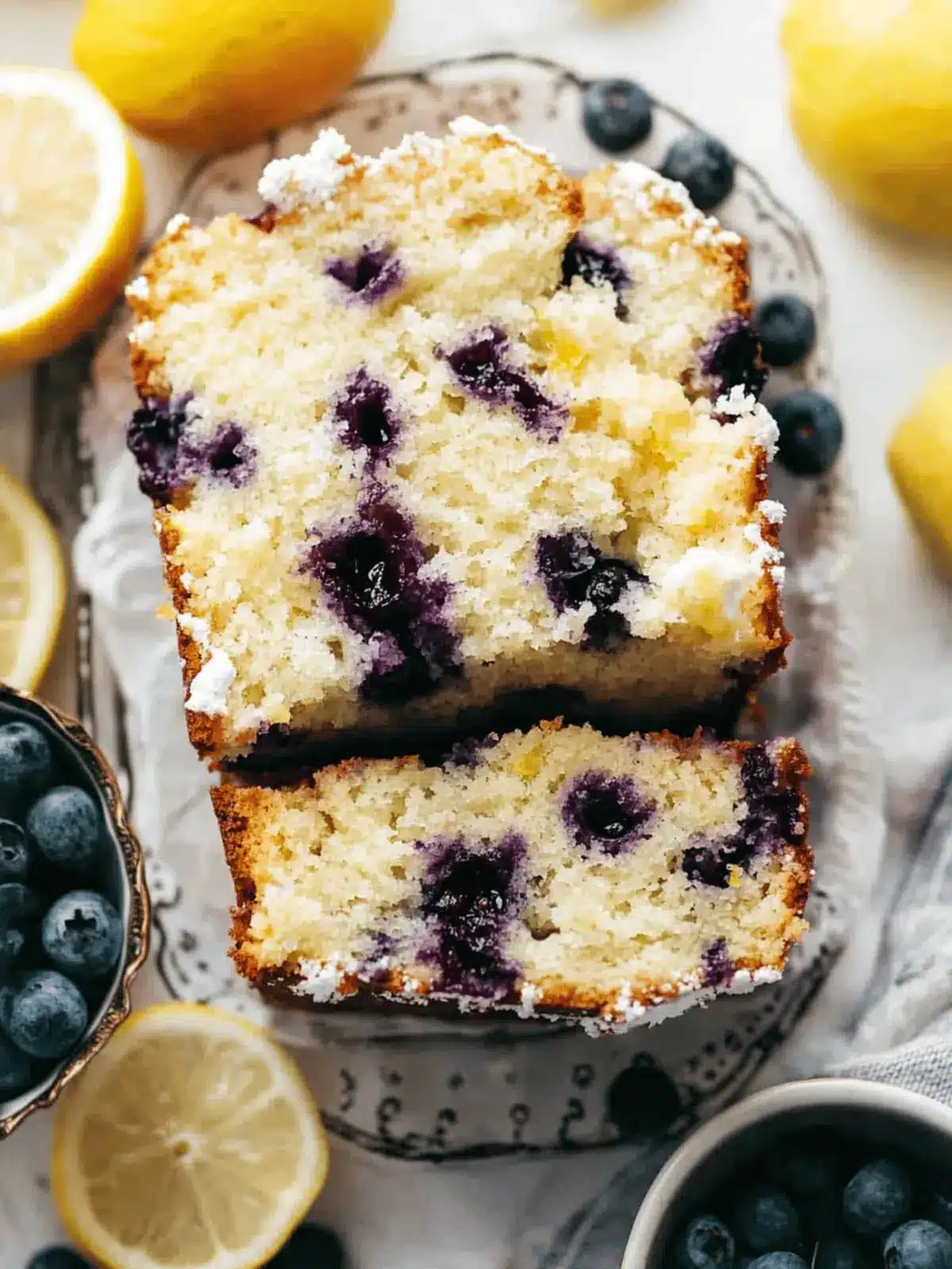 Zesty Lemon Blueberry Loaf That Brightens Your Day 3 Lemon Blueberry Loaf