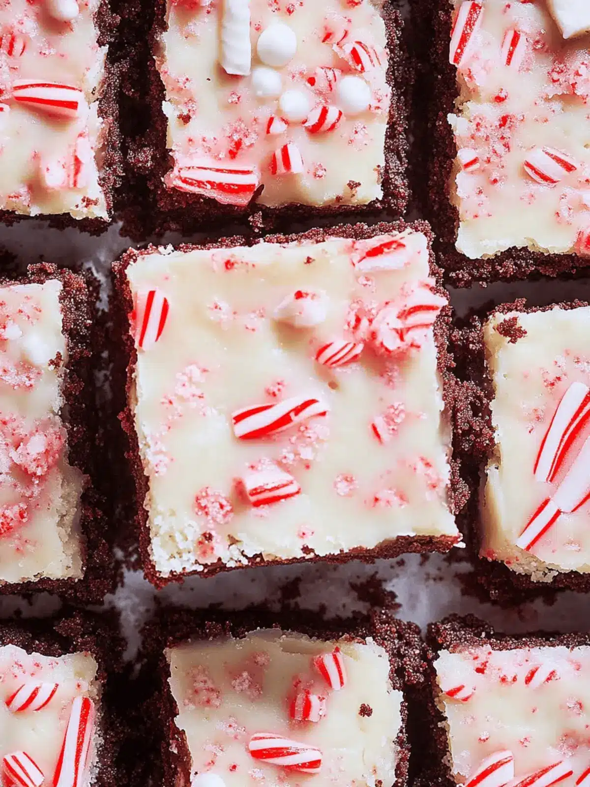 Peppermint Bark Brownies: A Festive Treat to Savor 4 Peppermint Bark Brownies