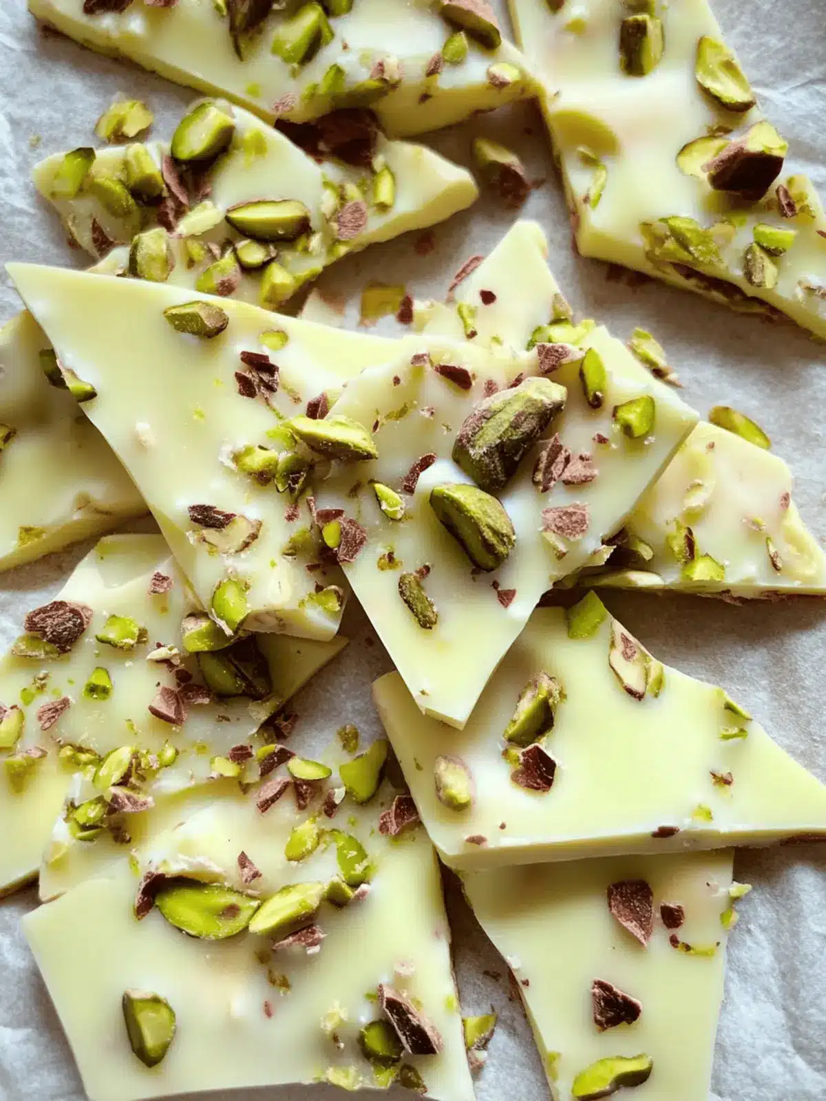 Decadent White Chocolate-Pistachio Bark to Wow Your Guests 5 White Chocolate-Pistachio Bark