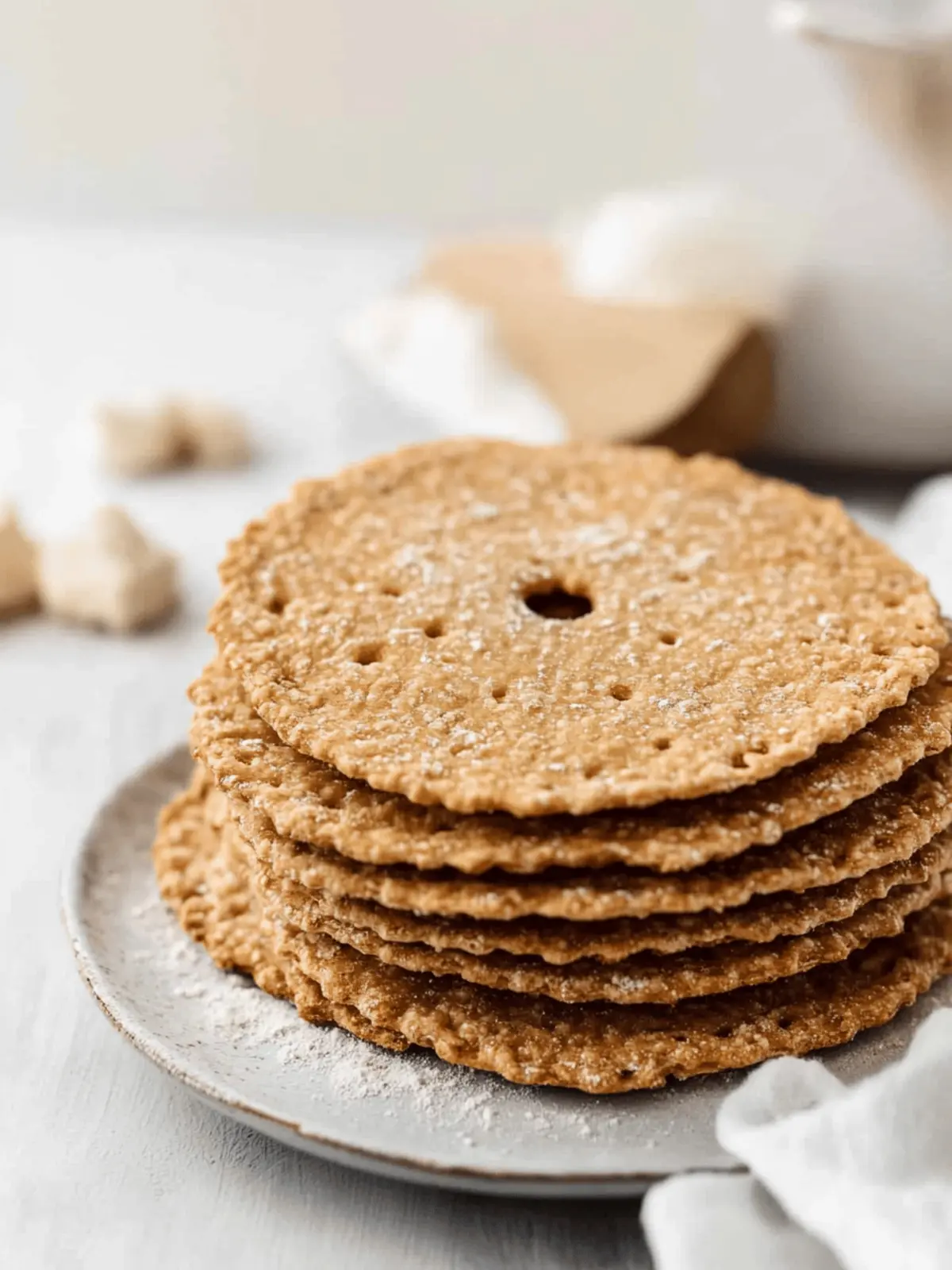 Homemade Swedish Crispbread: Crispy, Nutty Delight Awaits 3 Swedish Crispbread
