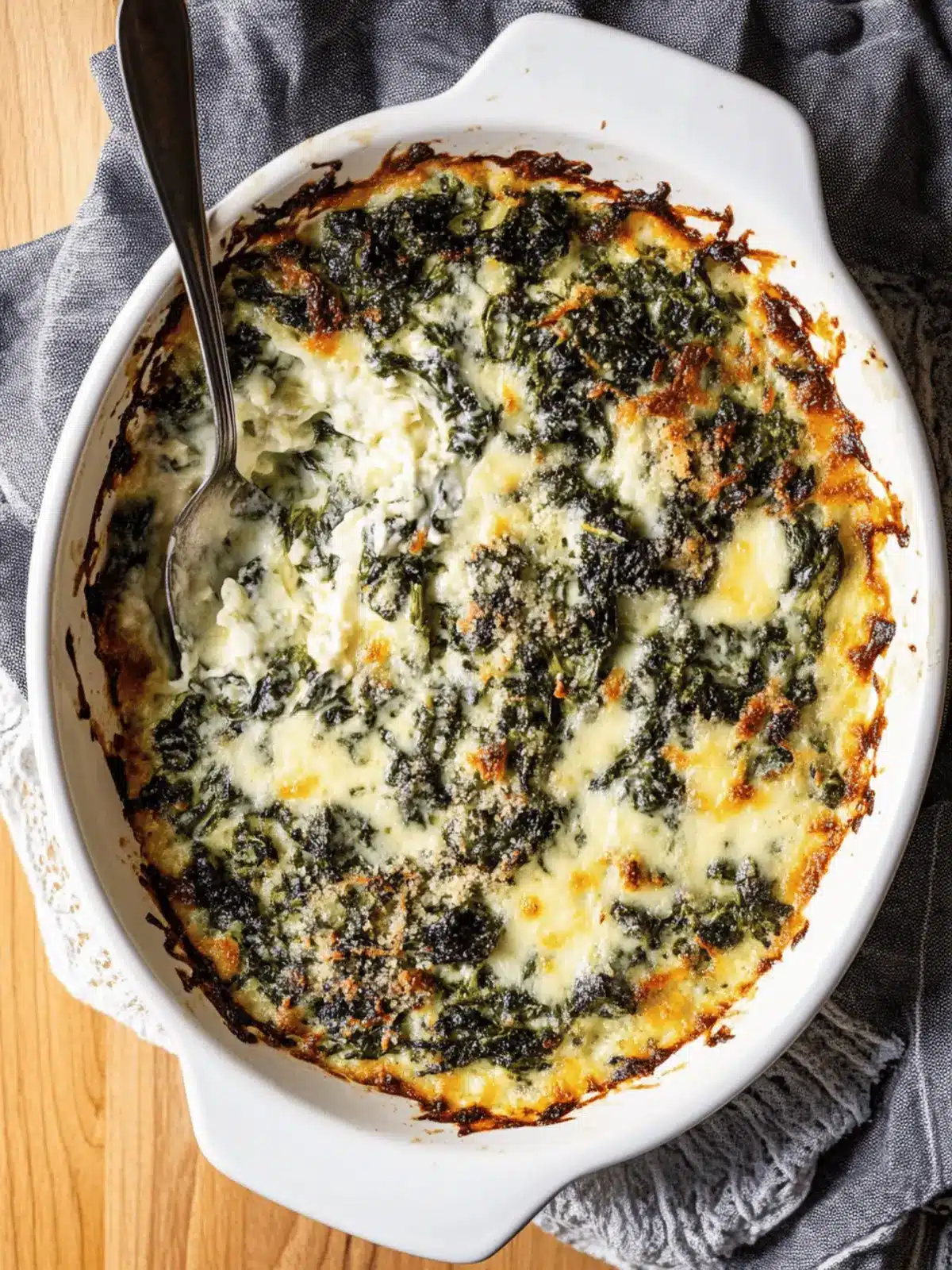 The Best Creamed Spinach Gratin Ever for Cozy Nights 4 CREAMED SPINACH GRATIN EVER