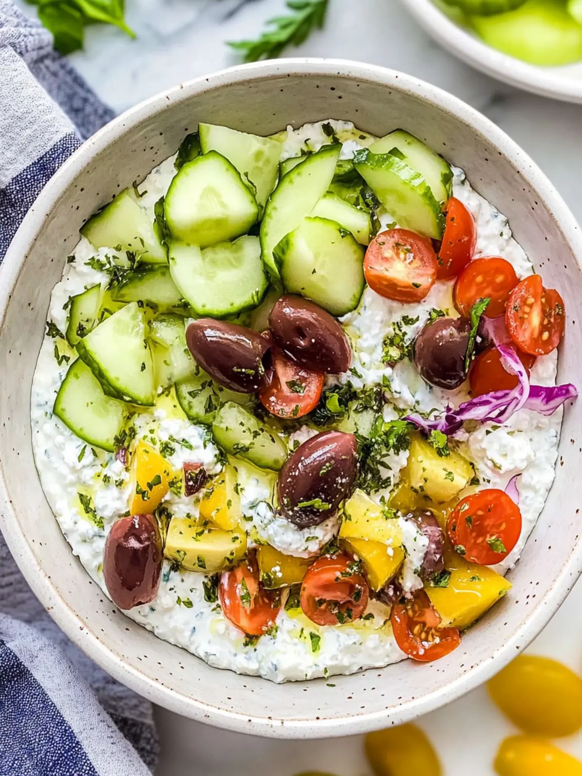 Greek Whipped Cottage Cheese Dip: Creamy, Fresh, and Flavorful 4 Greek Whipped Cottage Cheese Dip