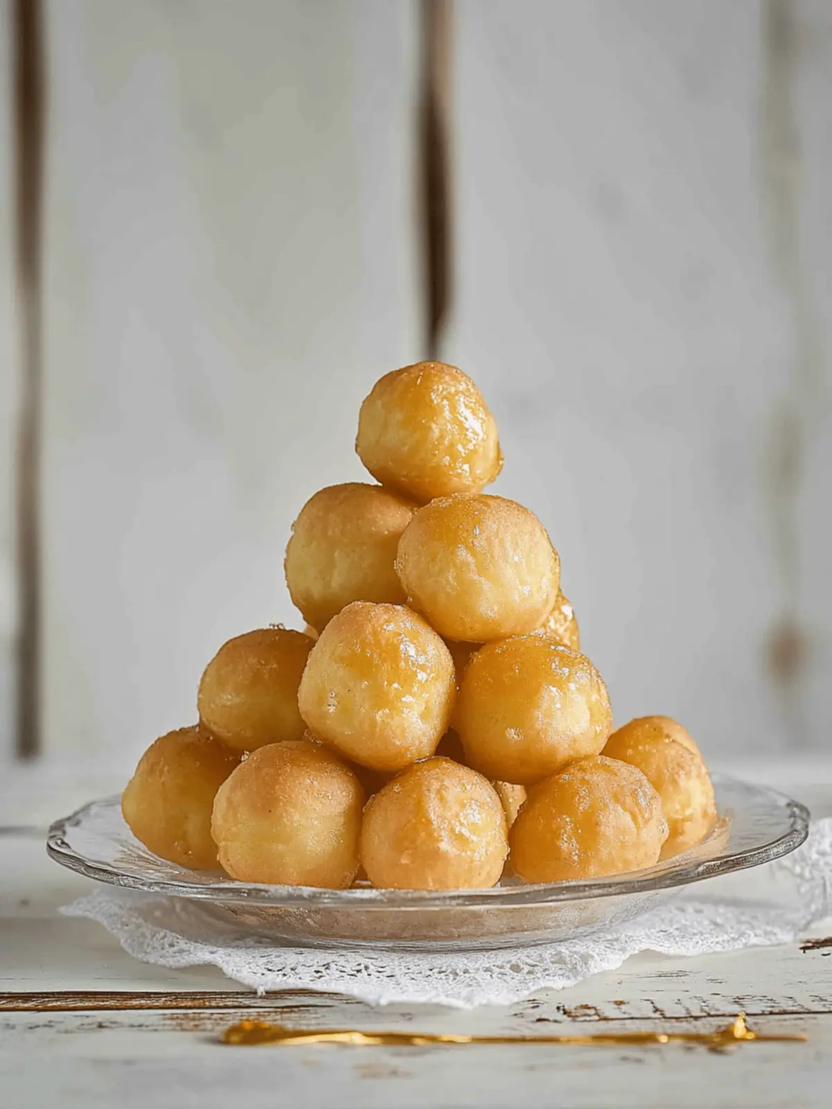 Lenten Greek Honey Puffs: Sweetness That Dances on Your Tongue 2 Lenten Greek Honey puffs