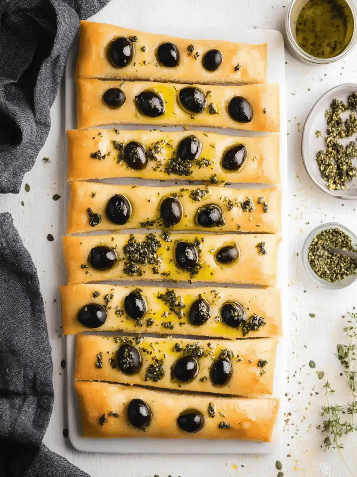 Irresistible Focaccia with Herbs and Olives - A Delicious DIY Delight 5 Focaccia with Herbs and Olives