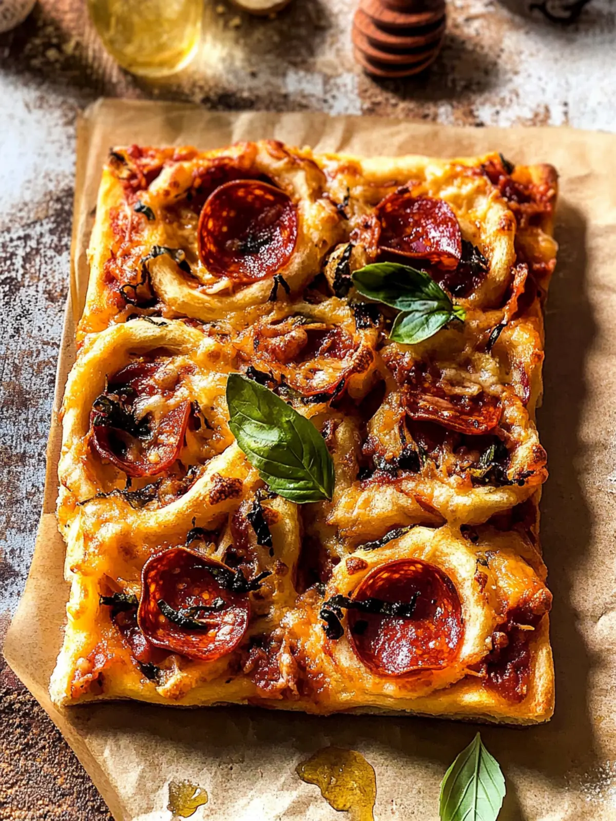 Mouthwatering Hot Honey Pepperoni Pizza Rolls You’ll Love 2 Hot Honey Pepperoni Pizza Rolls