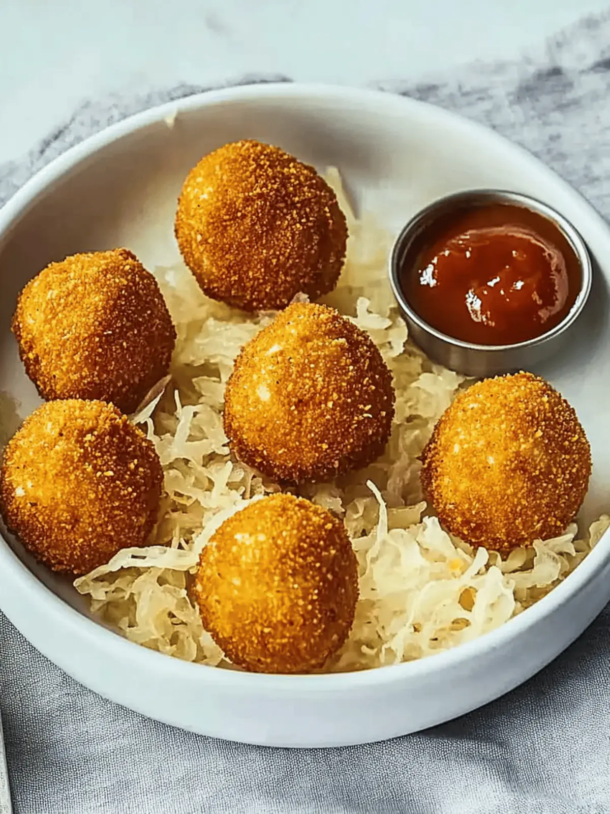 Ohio Sauerkraut Balls: Crunchy Comfort in Every Bite 4 Ohio Sauerkraut Balls