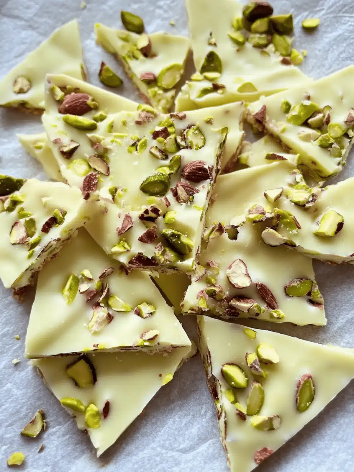 Decadent White Chocolate-Pistachio Bark to Wow Your Guests 2 White Chocolate-Pistachio Bark