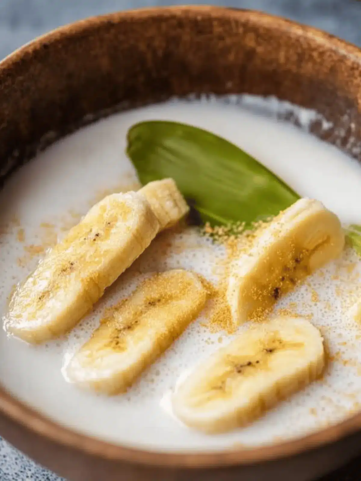 Indulge in Cambodian Banana with Coconut Milk Bliss 3 Cambodian (Khmer) Banana with Coconut Milk