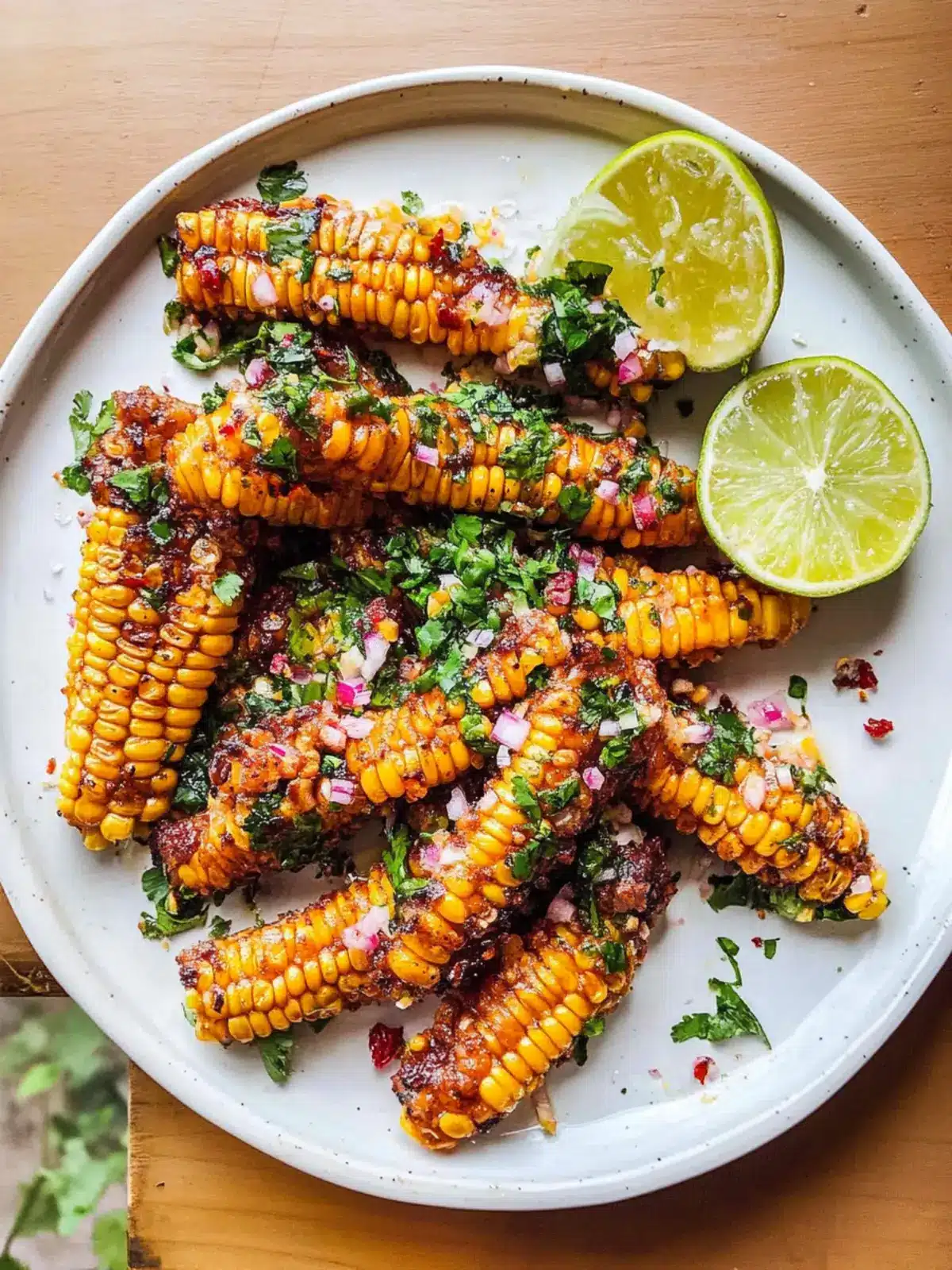 Sweetcorn Ribs with Lime & Chilli Dressing for Epic Flavor 3 Sweetcorn Ribs with Lime & Chilli Dressing