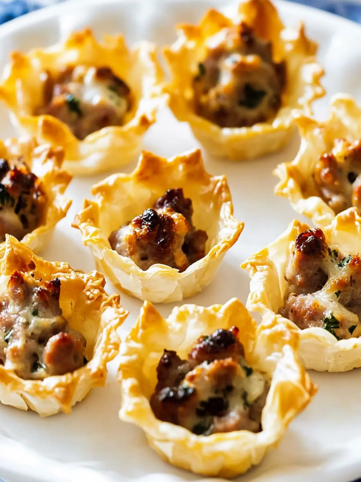 Sausage Ranch Phyllo Cups: A Flavorful Snack Delight 5 Sausage Ranch Phyllo Cups