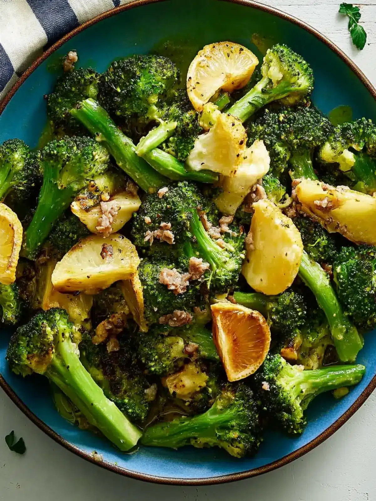 Delicious Charred Broccoli With Anchovy Vinaigrette Magic 4 Charred Broccoli With Anchovy Vinaigrette