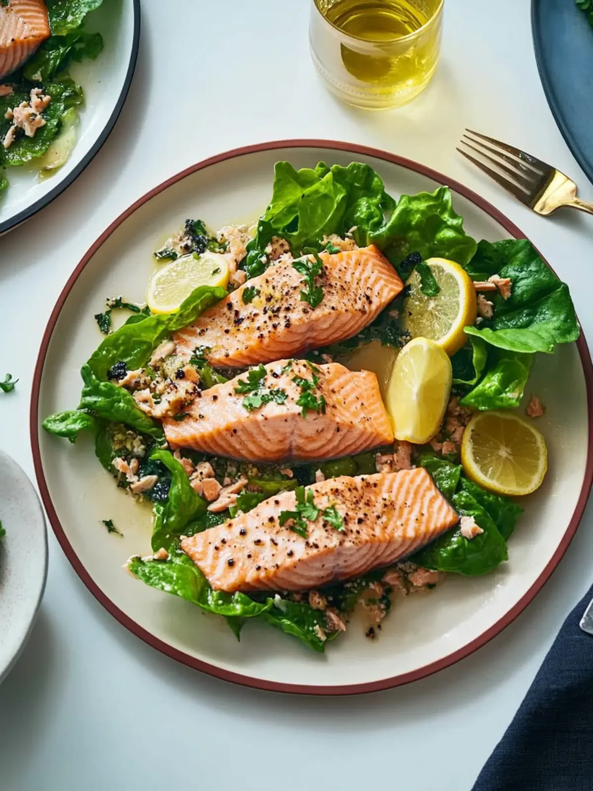 Roasted Salmon with Whole Lemon Dressing That WOWS Your Tastebuds 2 Salmon With Whole Lemon Dressing