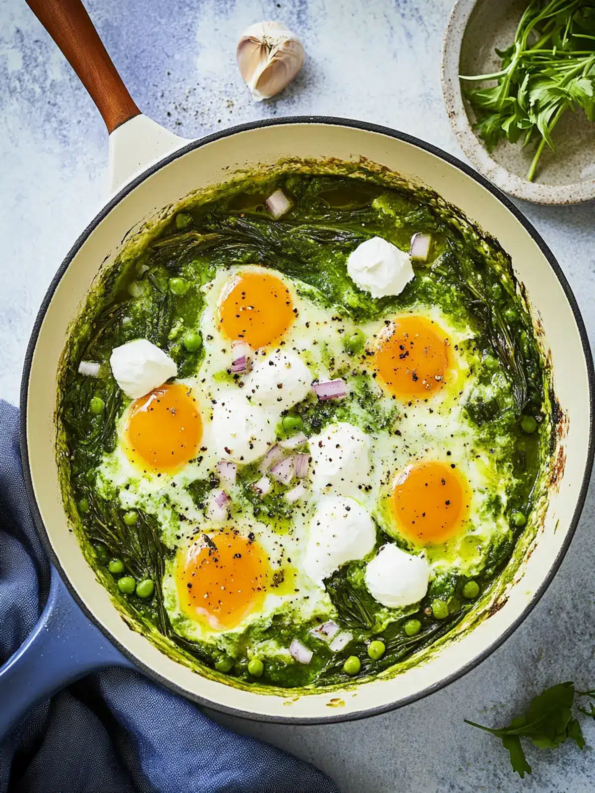 Delicious Green Shakshuka for a Fresh, Flavorful Breakfast 4 Green Shakshuka