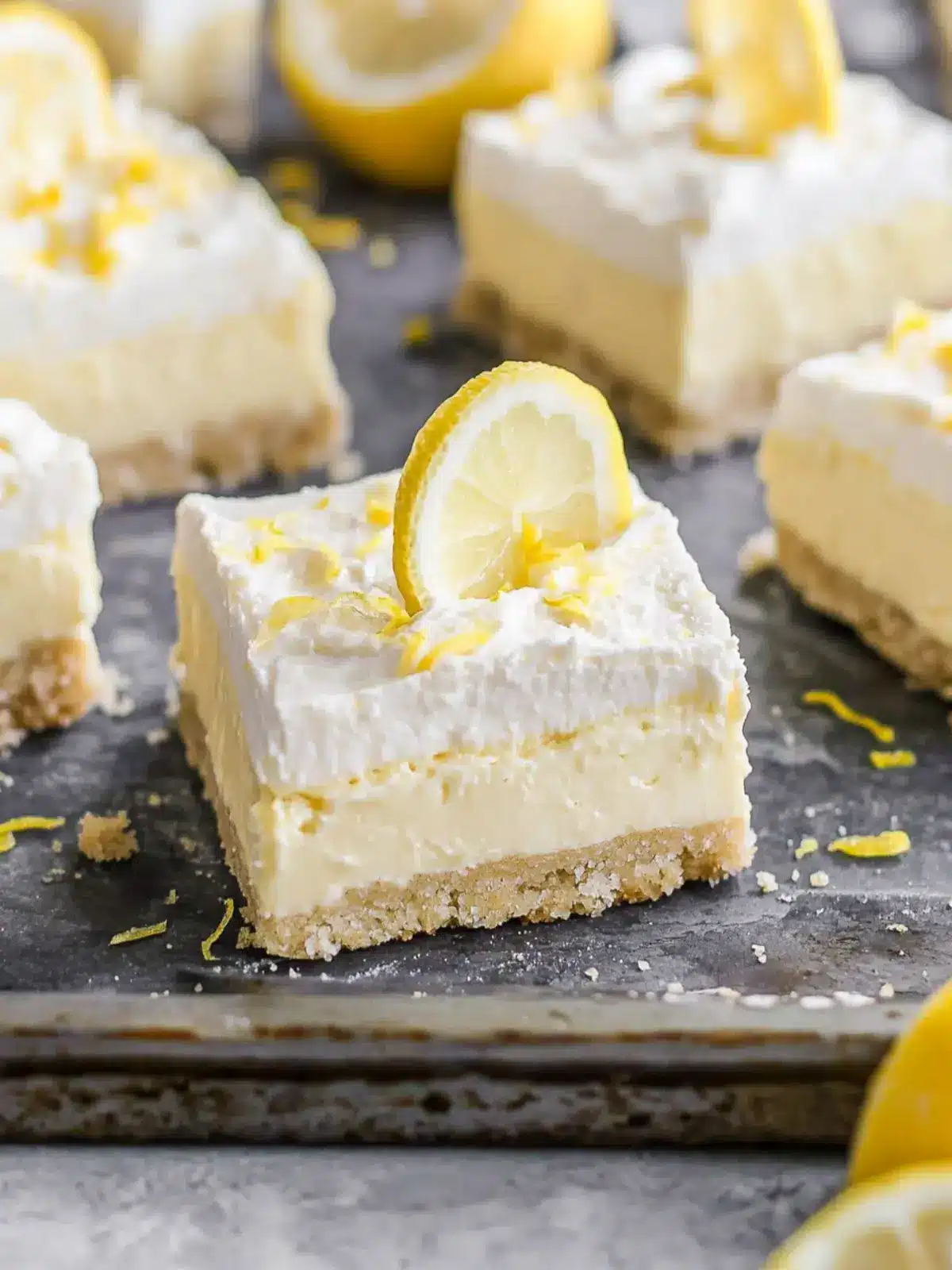 Lemon Cheesecake Bars That Will Brighten Your Day! 5 Lemon Cheesecake Bars