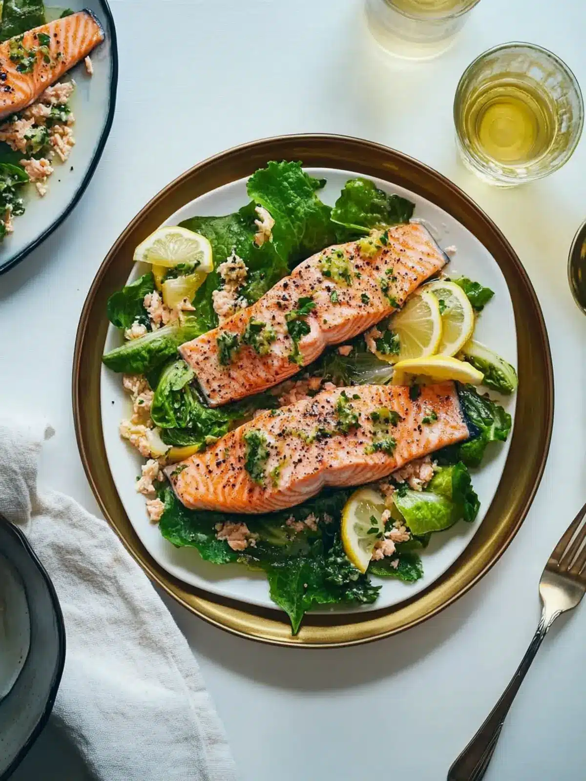 Roasted Salmon with Whole Lemon Dressing That WOWS Your Tastebuds 4 Salmon With Whole Lemon Dressing