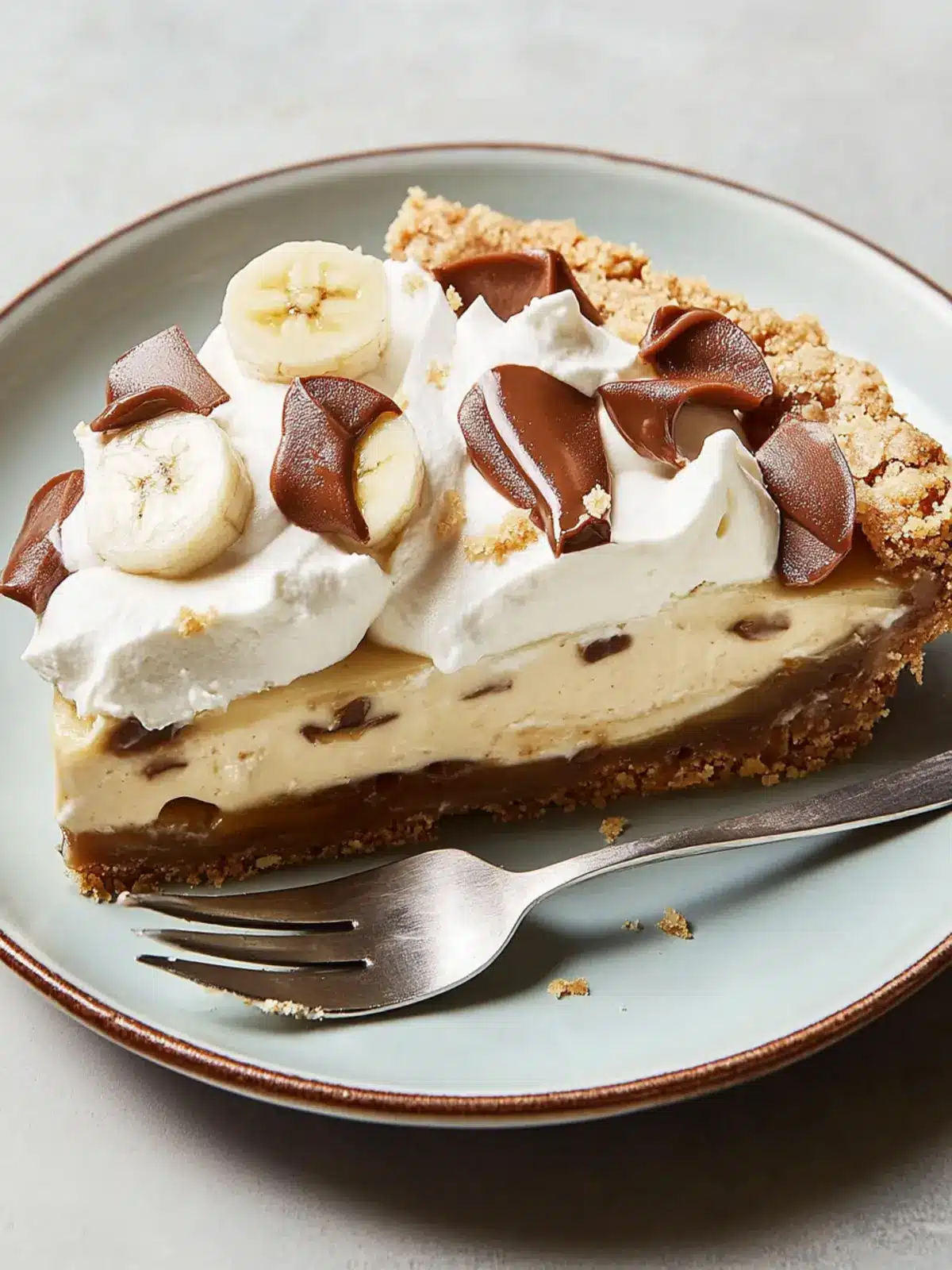 Irresistible No-Bake Banoffee Pie with Biscuit Crust Bliss 5 Banoffee Pie