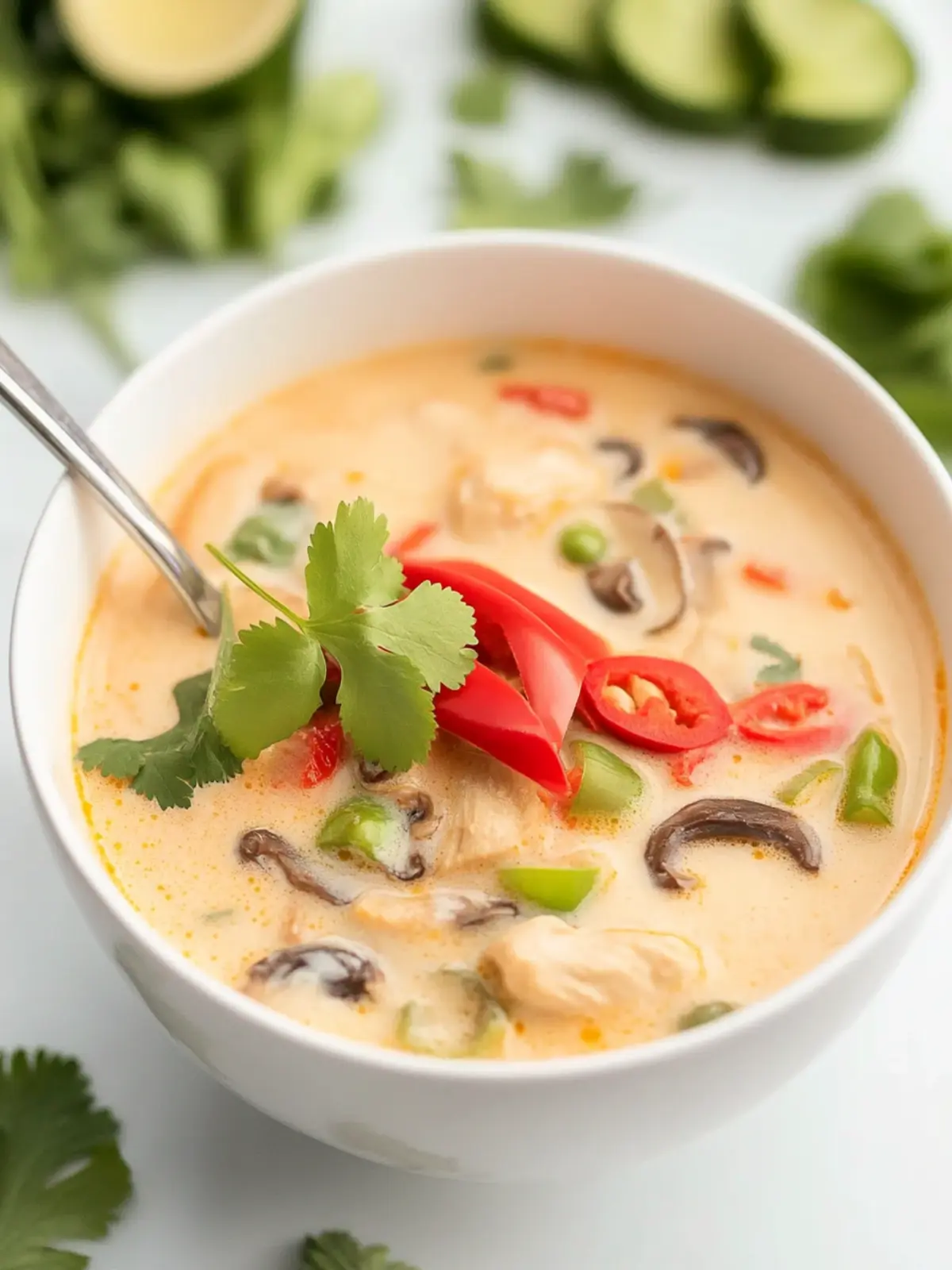 Ultimate Tom Kha Gai Chicken Coconut Soup for Cozy Nights 2 Tom Kha Gai Chicken Coconut Soup