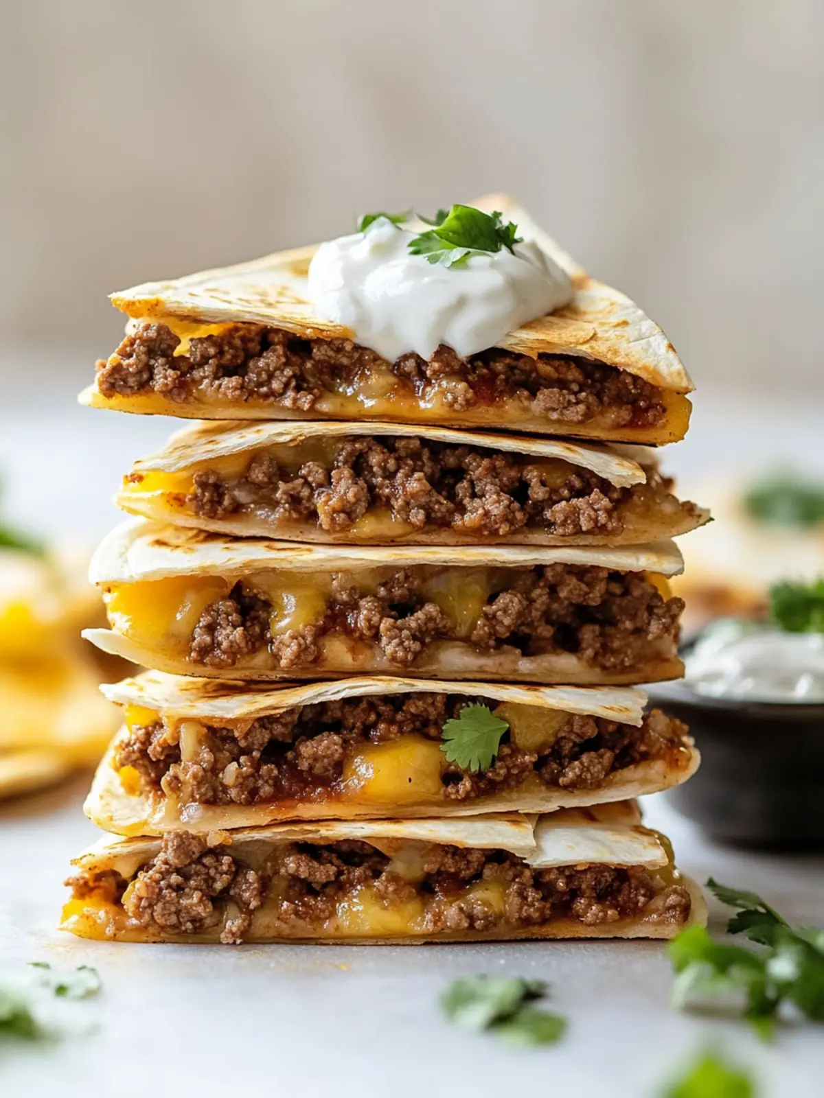 Mouthwatering Ground Beef Quesadillas Ready in 30 Minutes 3 Ground Beef Quesadillas