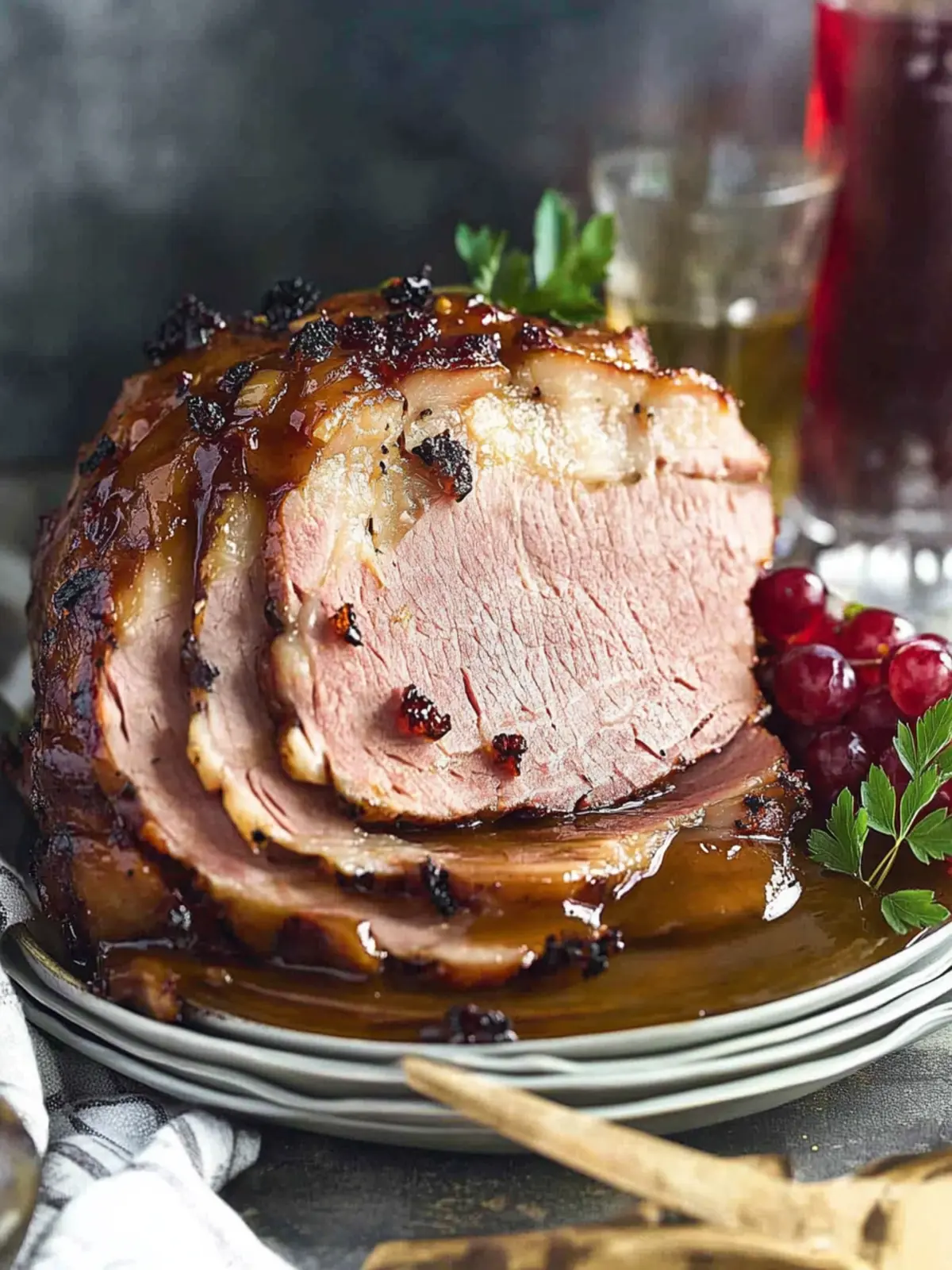 Irresistible Honey Bourbon Glazed Ham for Perfect Gatherings 5 Honey Bourbon Glazed Ham