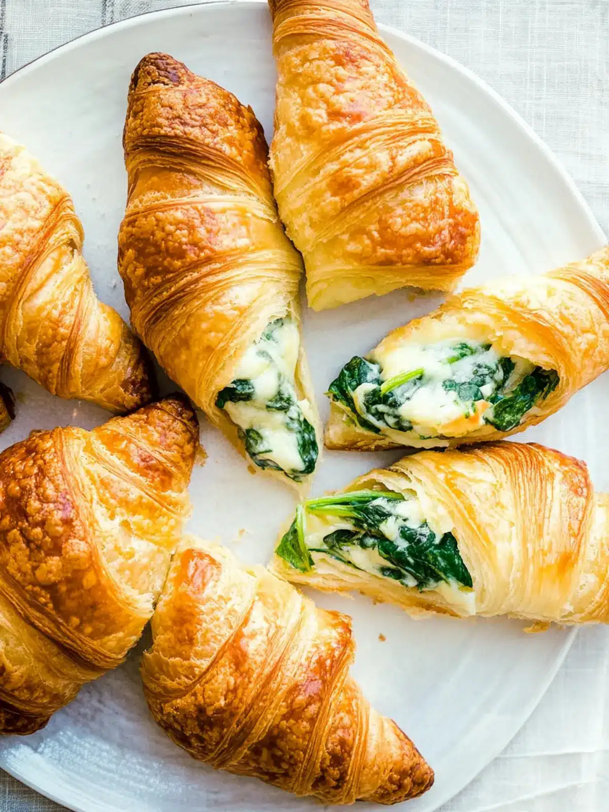Cheese & Spinach Croissants That Will Wow Your Taste Buds 5 Cheese & Spinach Croissants