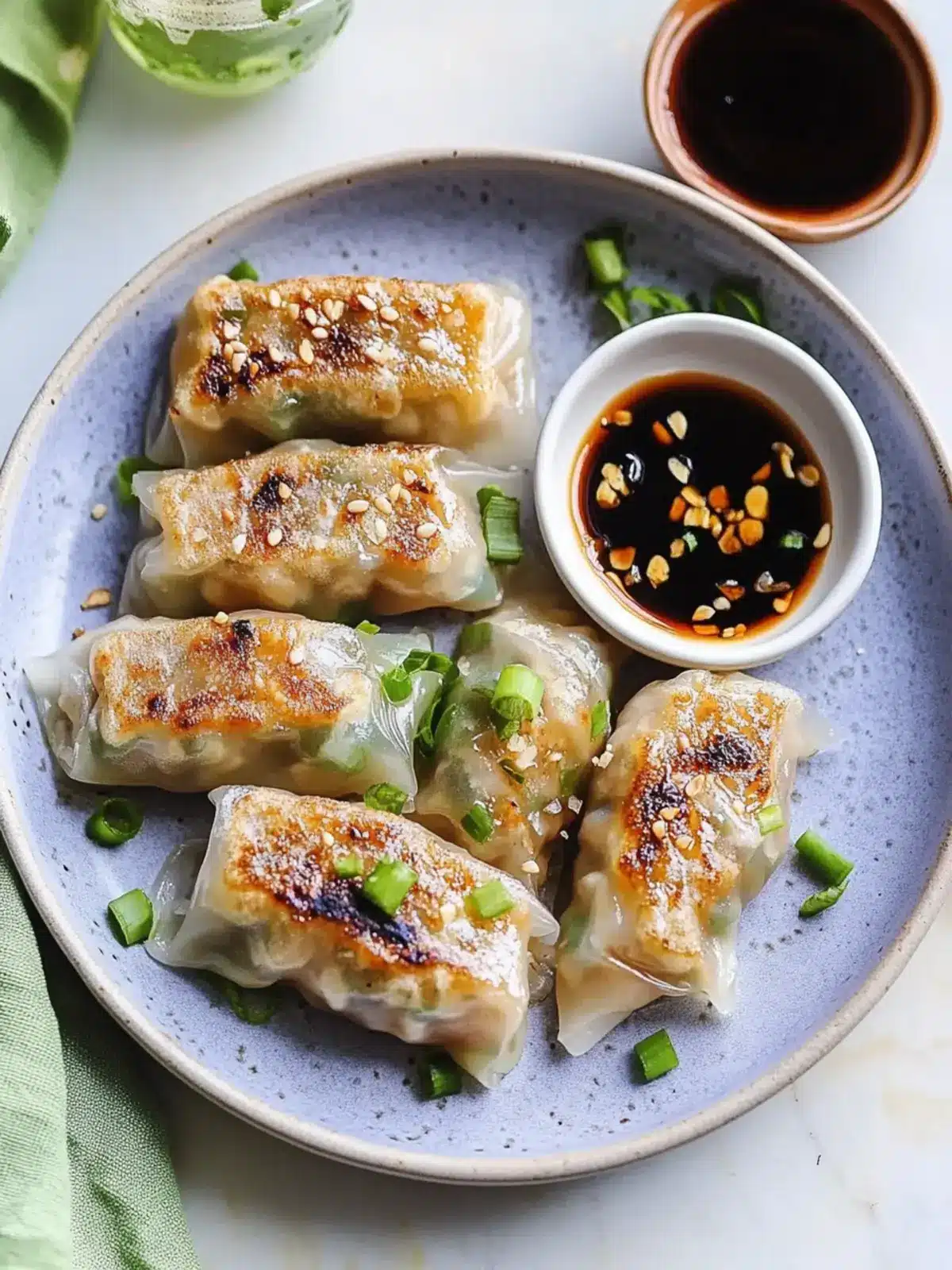 Crispy Rice Paper Dumplings Recipe to Pan Sear or Air Fry 5 Rice Paper Dumplings Recipe (pan sear or air fry)