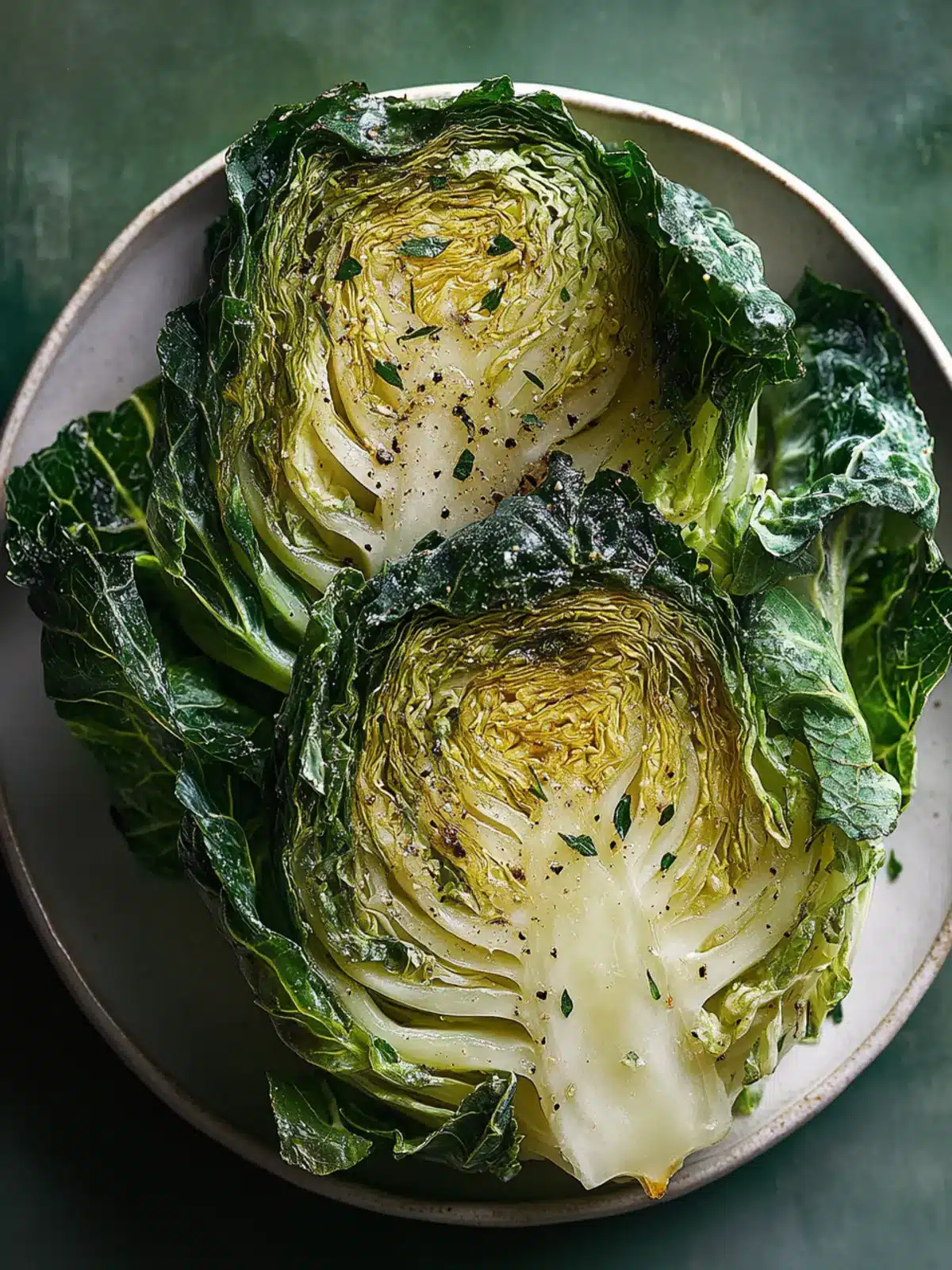 Melted Cabbage with Garlic Parmesan: Easy Comfort Food Delight 2 Melted Cabbage