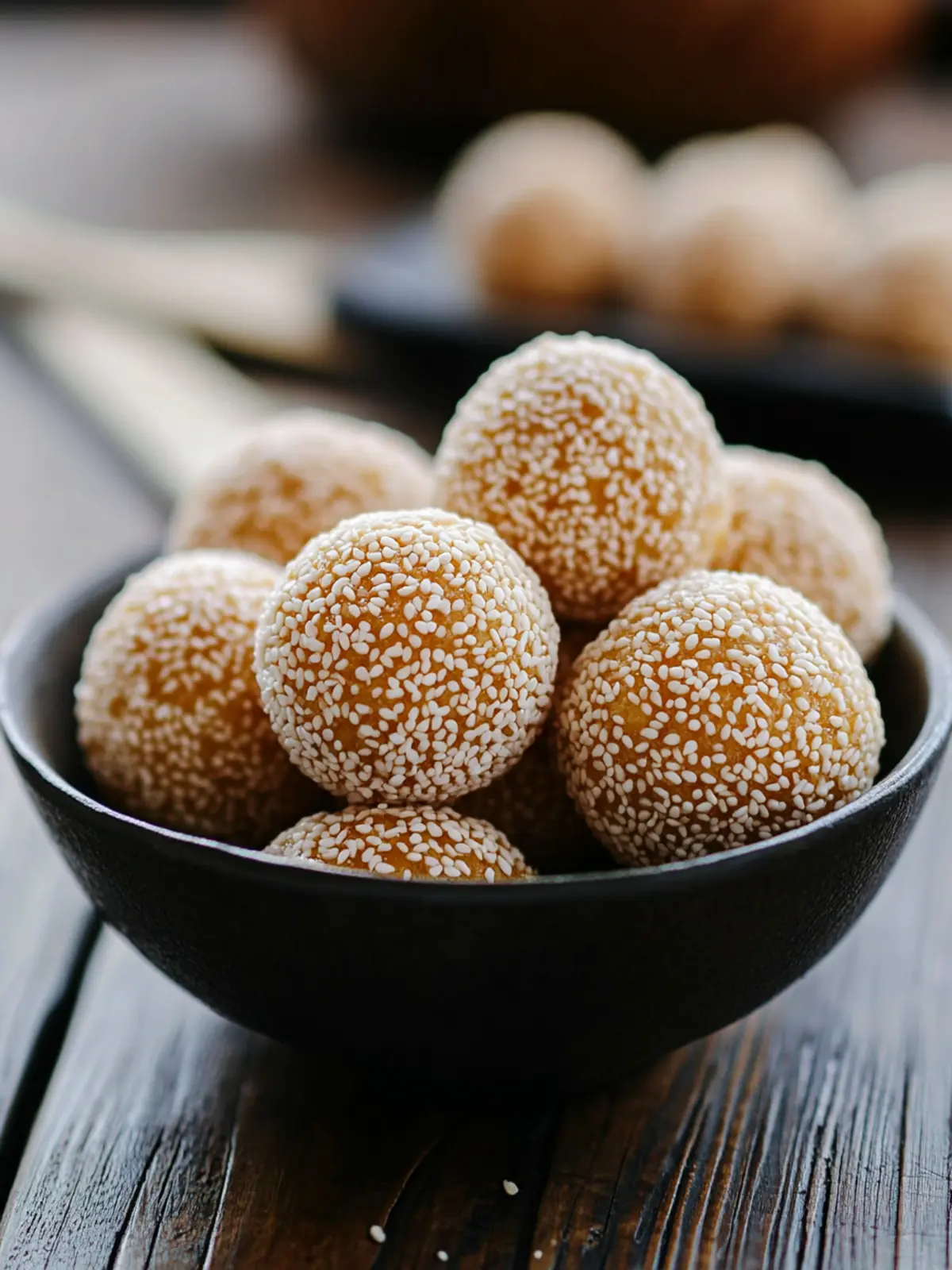 Sesame Balls- Lunar New year treats
