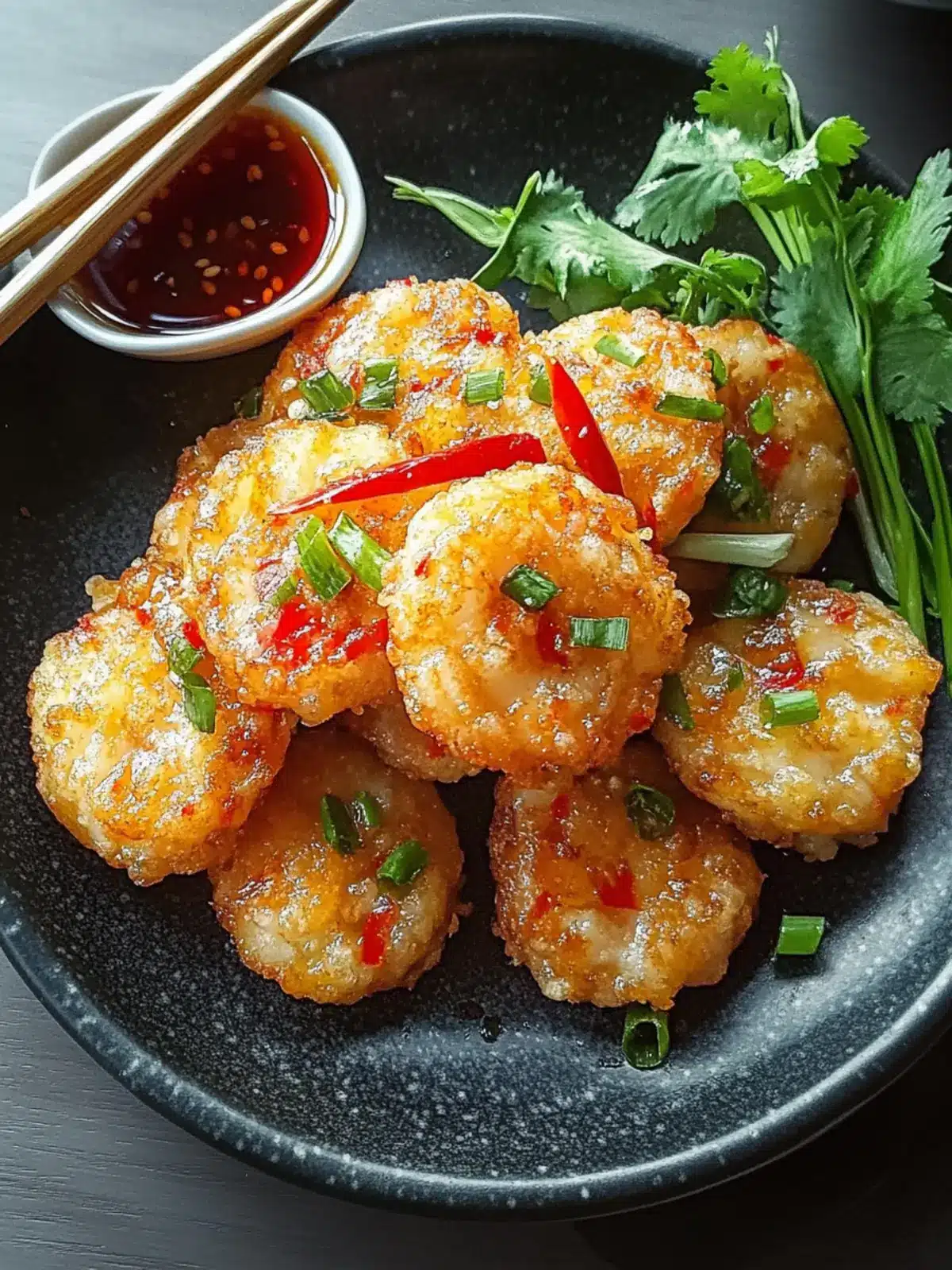 Homemade Chinese Shrimp Cakes: Crispy Joy in Every Bite 3 Chinese Shrimp Cake
