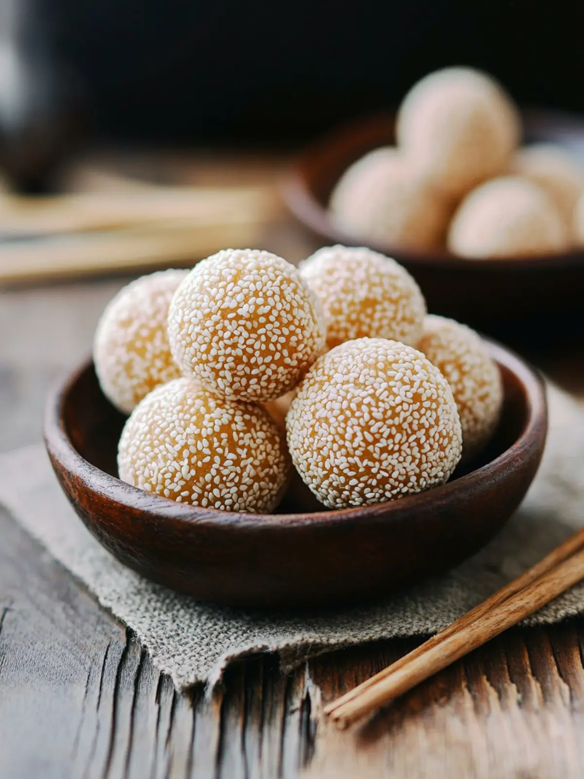 Sesame Balls- Lunar New year treats