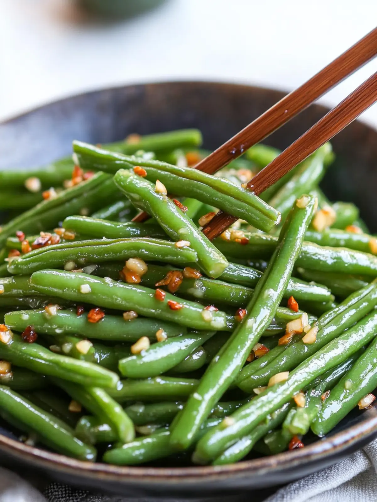 Chinese Style Garlic Green Beans: A Must-Try Lunar New Year Side 4 Chinese Style Garlic Green Beans- Side Dish for Lunar New Year