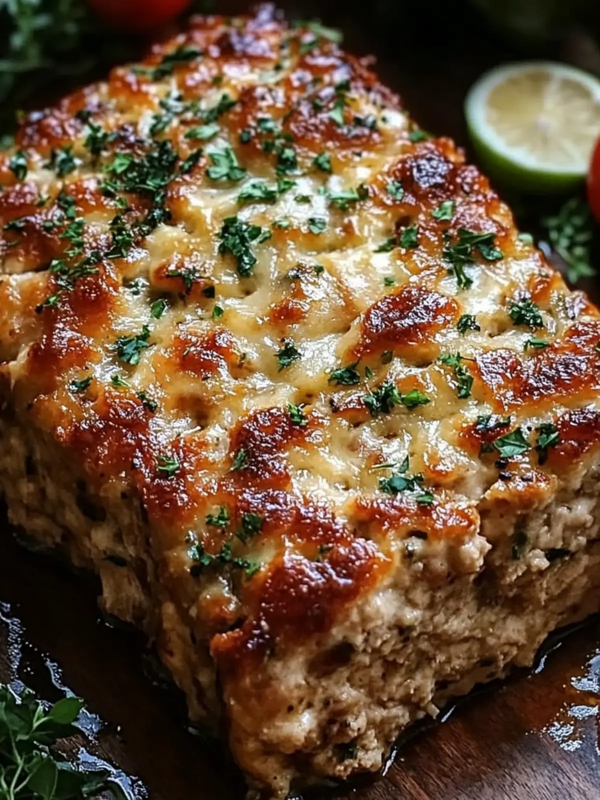 Melt-in-Your-Mouth Garlic Parmesan Chicken Meatloaf Bliss 2 Melt-in-Your-Mouth Garlic Parmesan Chicken Meatloaf