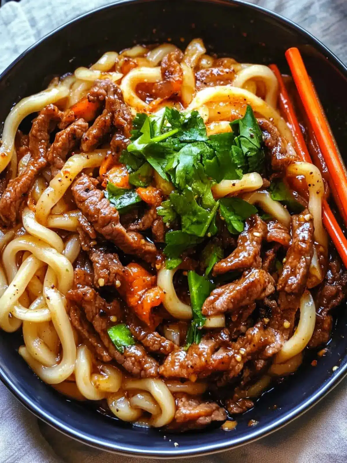 Savor Easy Black Pepper Beef Udon in Just 20 Minutes 3 Easy Black Pepper Beef Udon