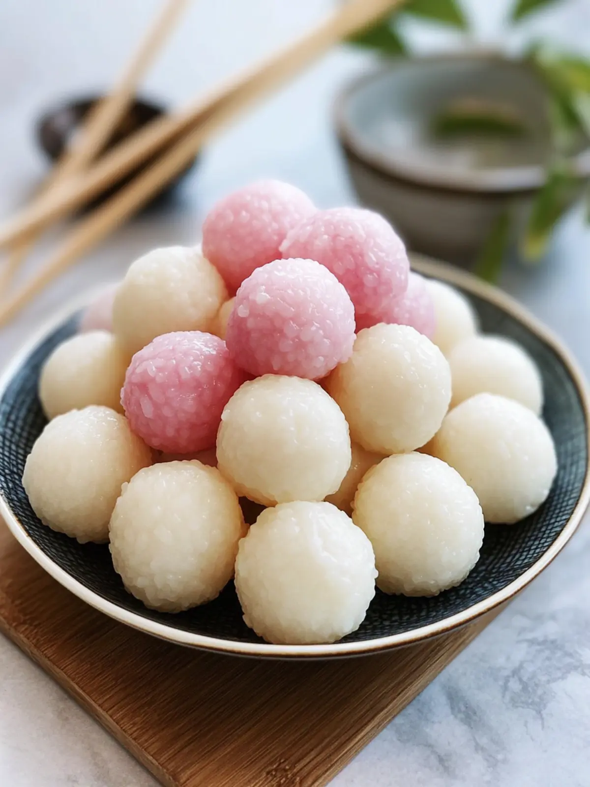Tangyuan - 3-Ingredient Glutinous Rice Balls You’ll Love 2 Tangyuan – Glutinous Rice Balls (3 Ingredients!)